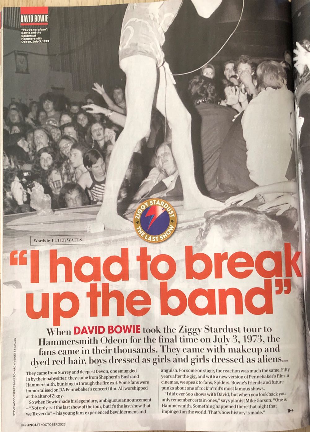 Uncut Magazine Take 317  (October) magazine collectible [Barcode 977136807226810] - Main Image 2