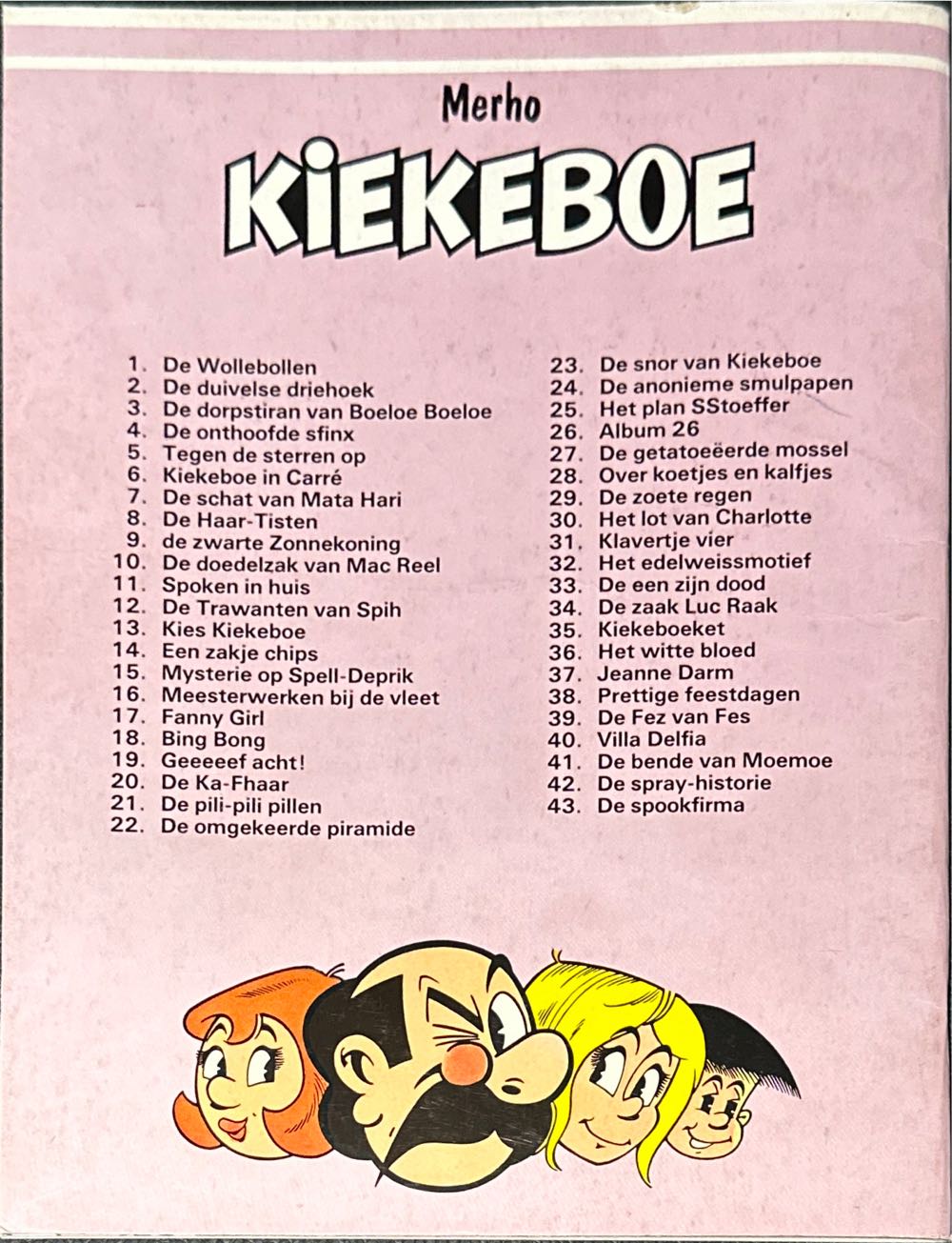 De Kiekeboes 43 De Spookfirma  (October) magazine collectible - Main Image 2