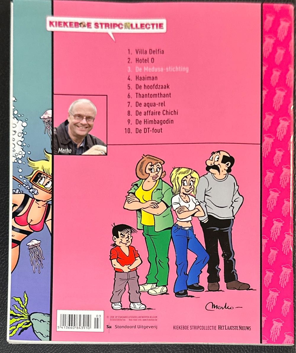 De Kiekeboes 49 De Medusa-Stichting  magazine collectible - Main Image 2