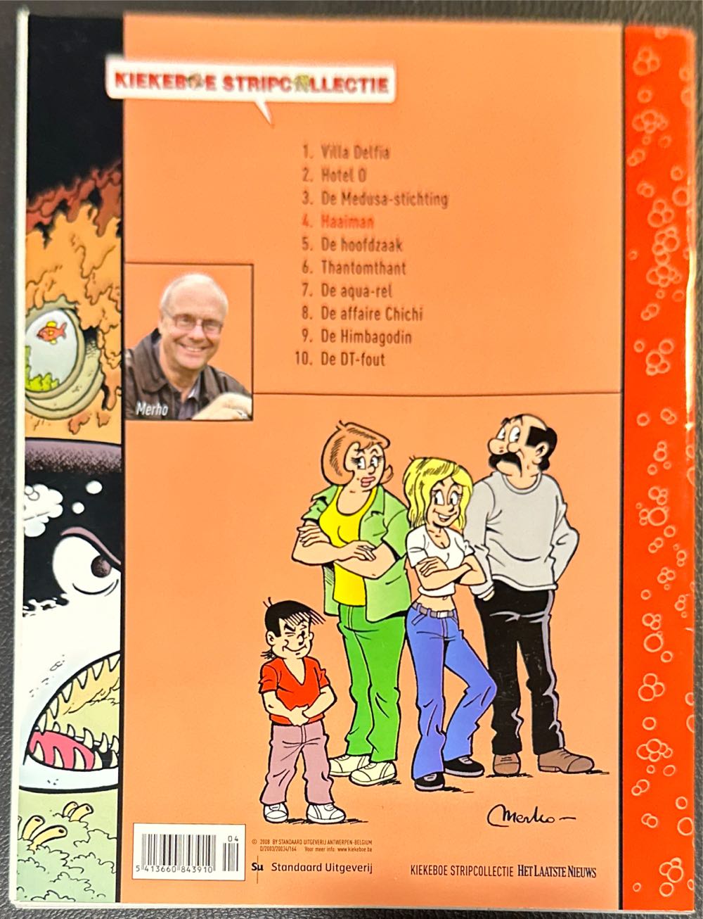 De Kiekeboes 58 Haaiman  magazine collectible [Barcode 5413660843910] - Main Image 2