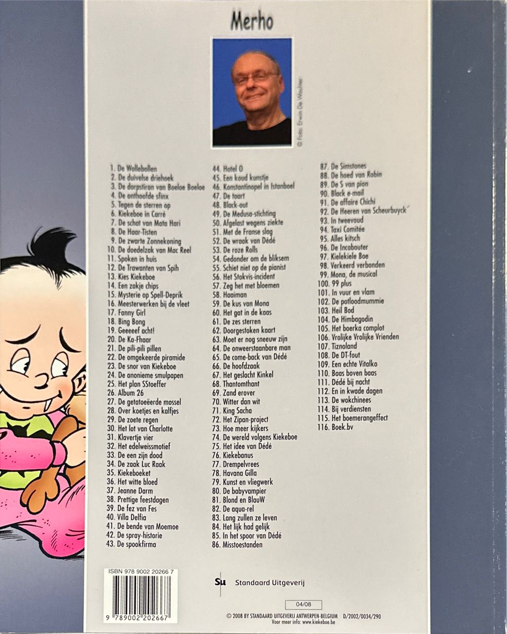 De Kiekeboes 80 De Babyvampier  (April) magazine collectible [Barcode 9789002202667] - Main Image 2