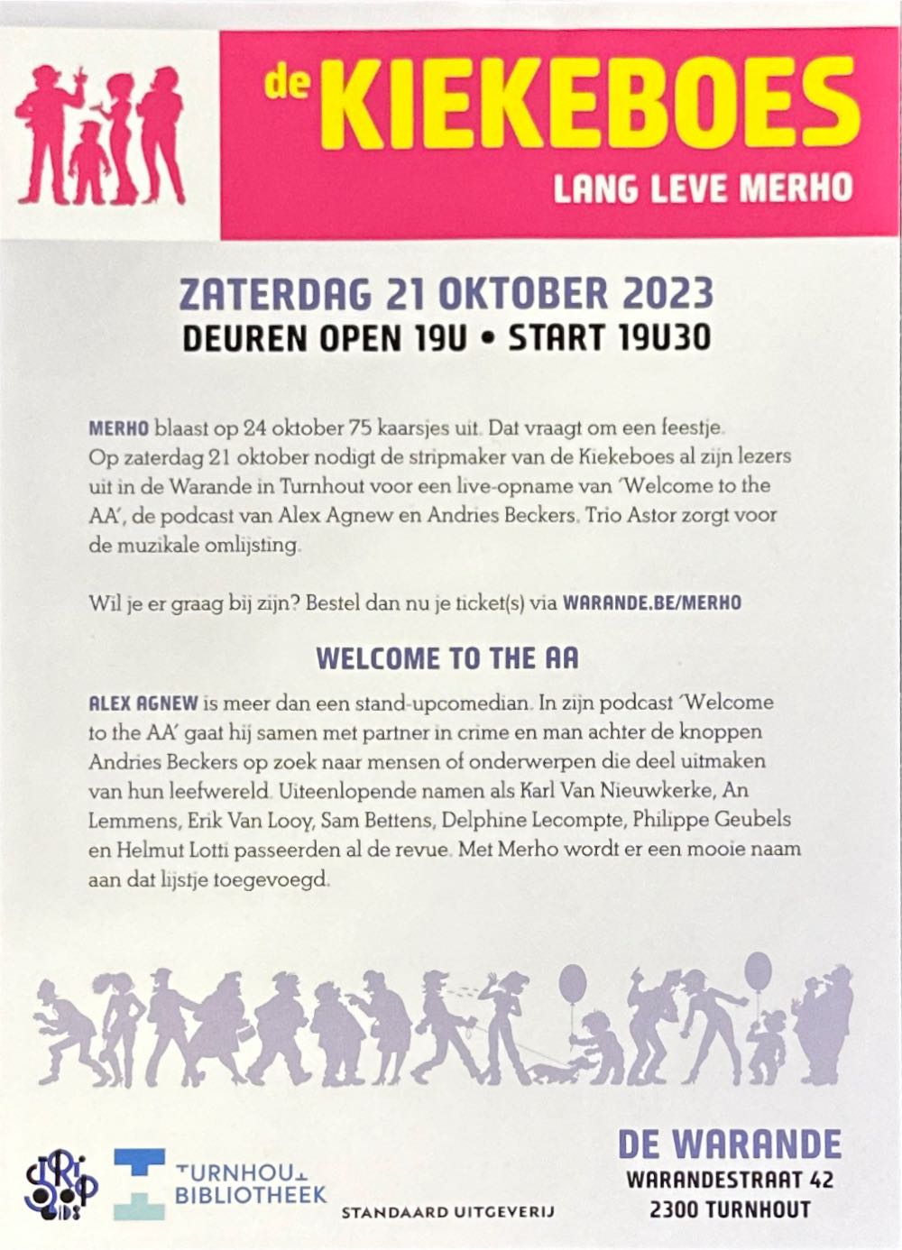 De Kiekeboes Lang Leve Merho  (October) magazine collectible - Main Image 2
