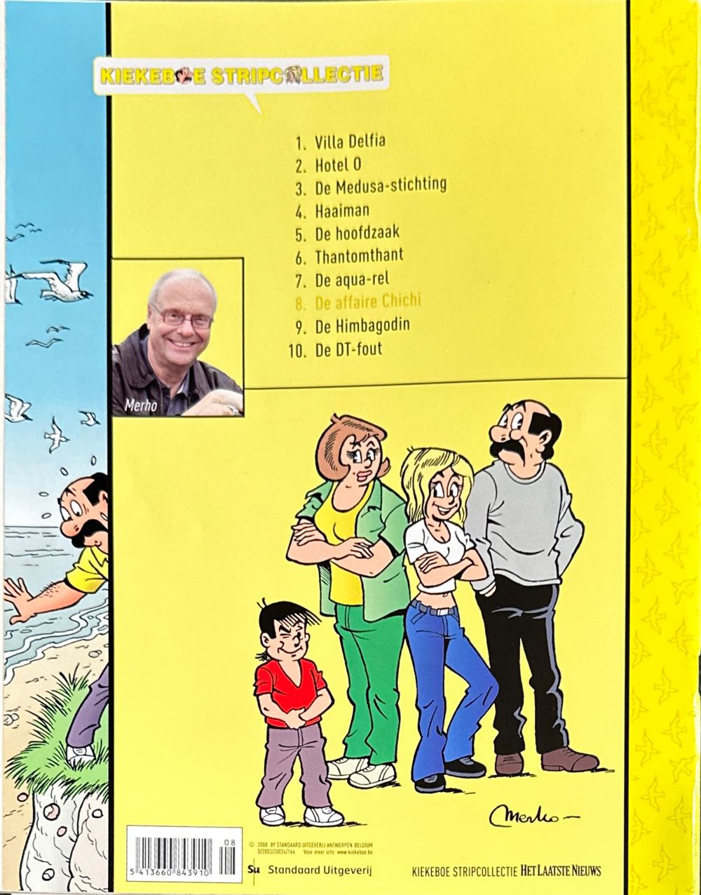 De Kiekeboes 91 De Affaire Chichi  magazine collectible [Barcode 5413660843910] - Main Image 2