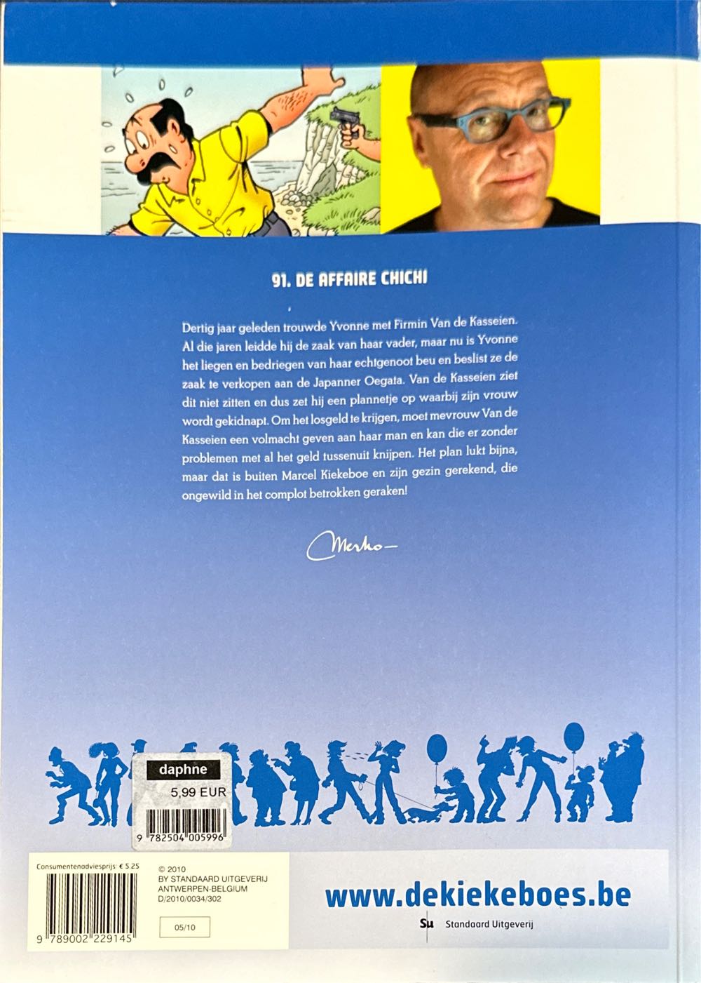 De Kiekeboes 91 De Affaire Chichi  (May) magazine collectible [Barcode 9789002229145] - Main Image 2