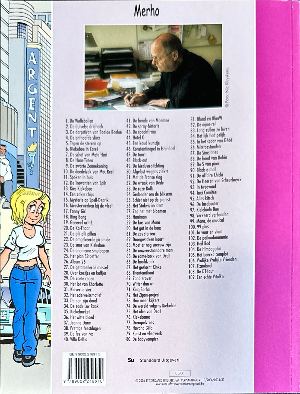 De Kiekeboes 109 Een Echte Vitalko  (May) magazine collectible [Barcode 9789002218910] - Main Image 2