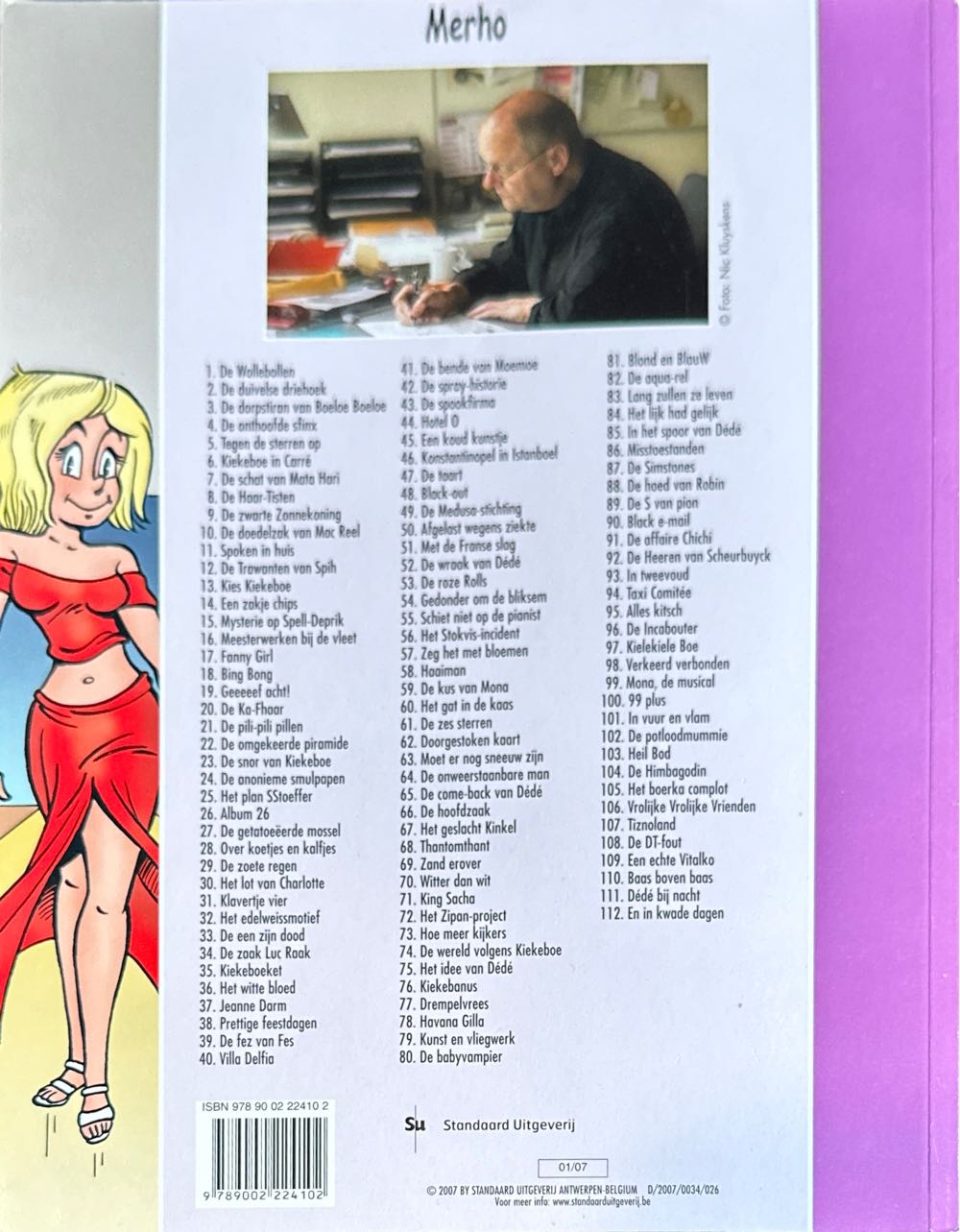 De Kiekeboes 112 En In Kwade Dagen  (January) magazine collectible [Barcode 4782008224102] - Main Image 2