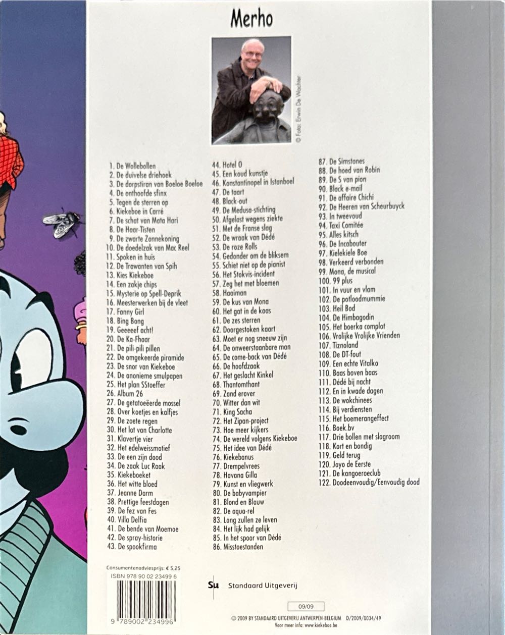 De Kiekeboes 122 Doodeenvoudig/ Eenvoudig Dood  (September) magazine collectible [Barcode 9789002234996] - Main Image 2