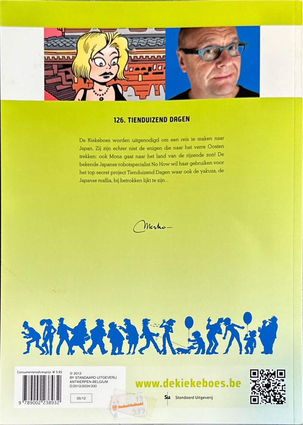 De Kiekeboes 126 Tienduizend Dagen  (September) magazine collectible [Barcode 9789002238932] - Main Image 2