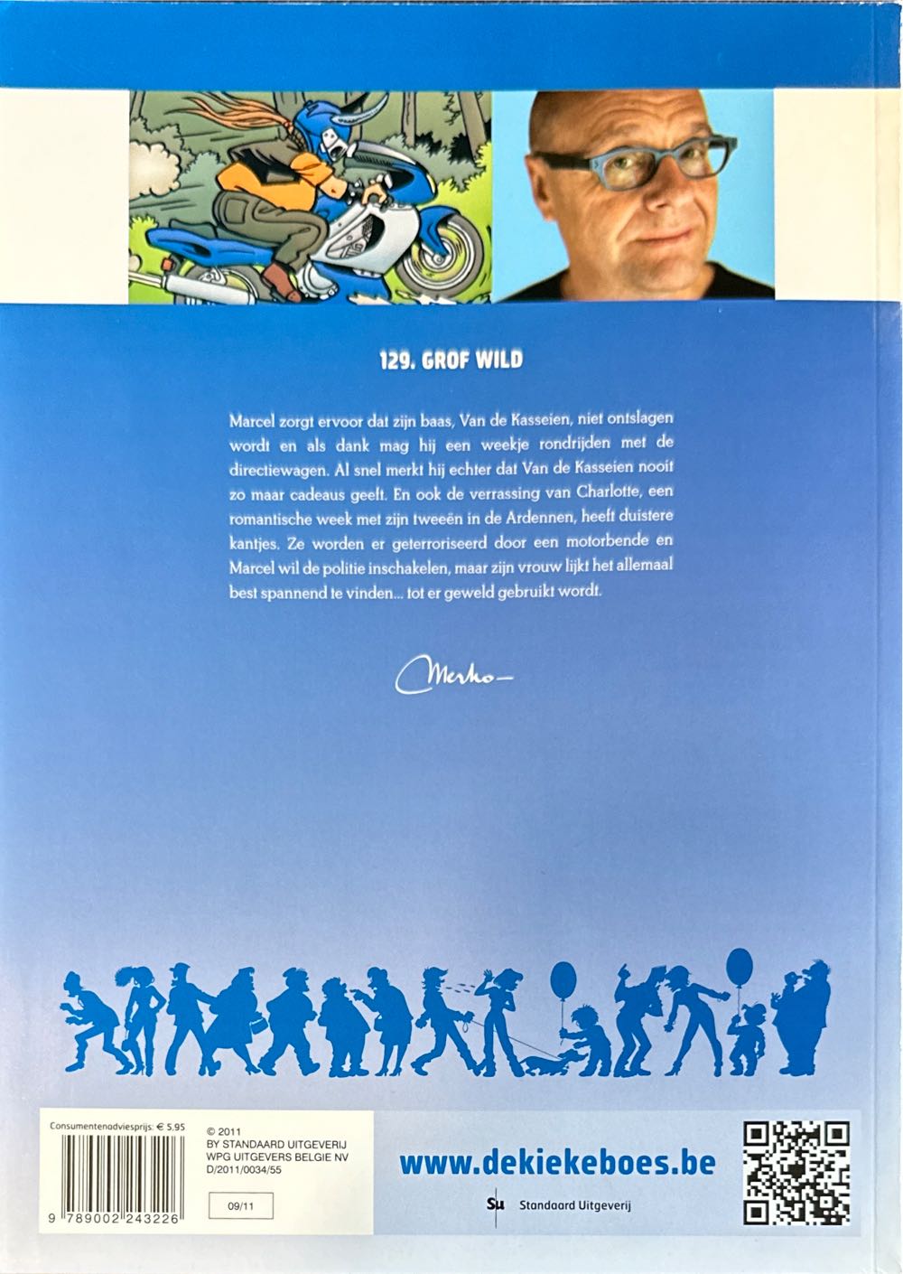 De Kiekeboes 129 Grof Wild  (September) magazine collectible [Barcode 9789002243226] - Main Image 2