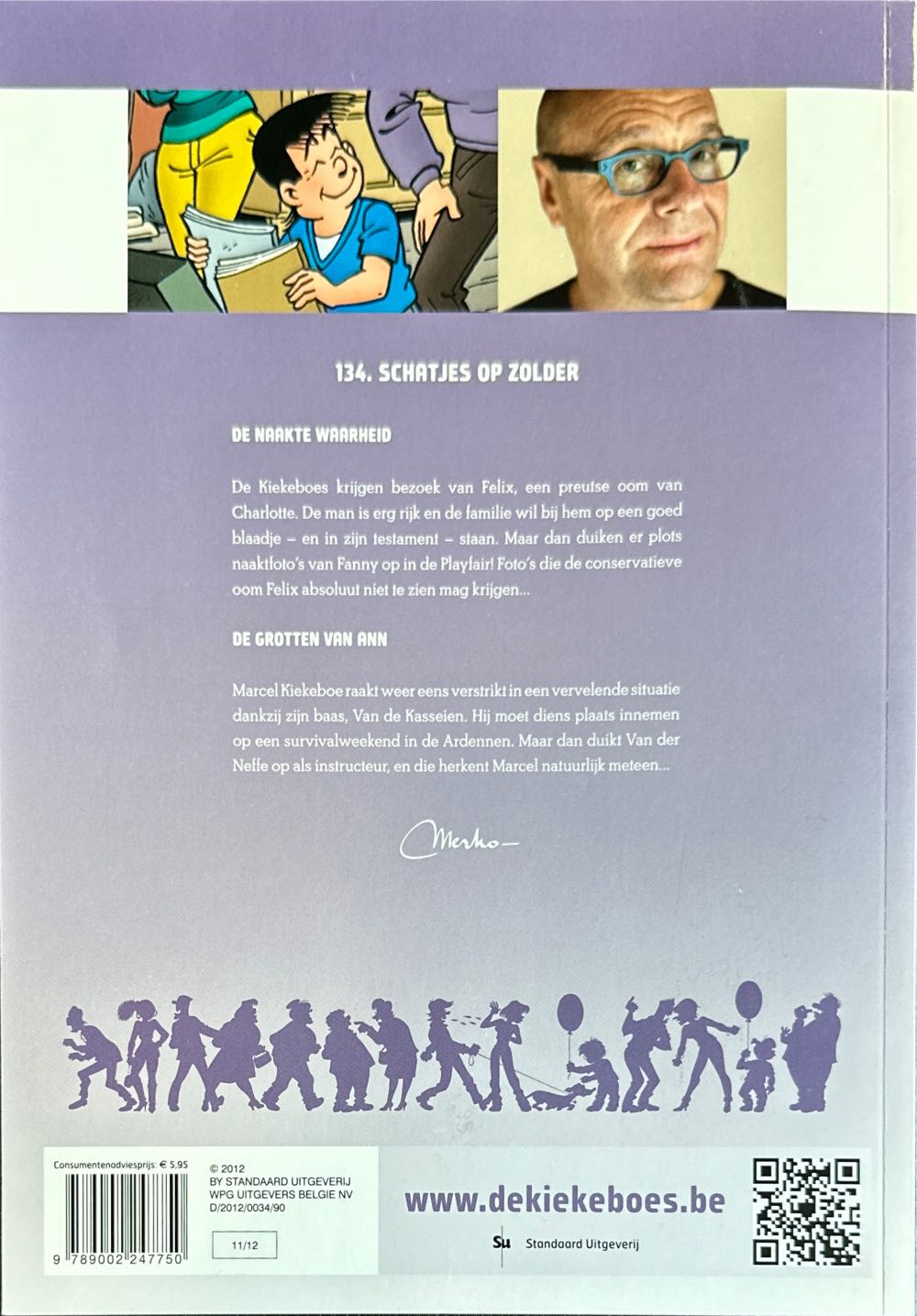 De Kiekeboes 134 Schatjes Op Zolder  (November) magazine collectible [Barcode 9789002247750] - Main Image 2
