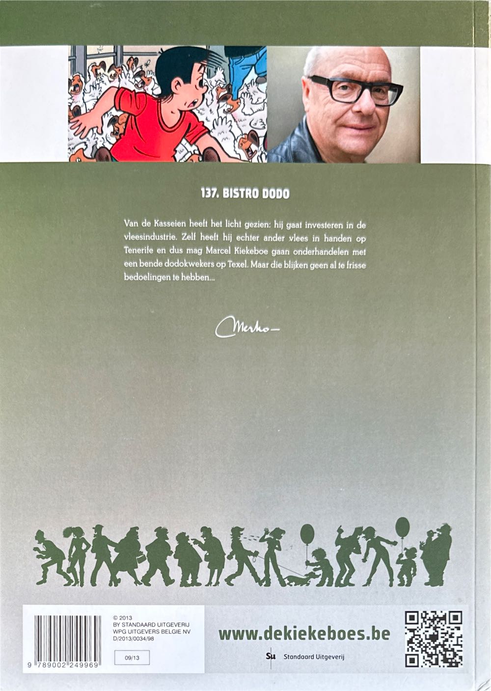 De Kiekeboes 137 Bistro Dodo  (September) magazine collectible [Barcode 9789002249969] - Main Image 2