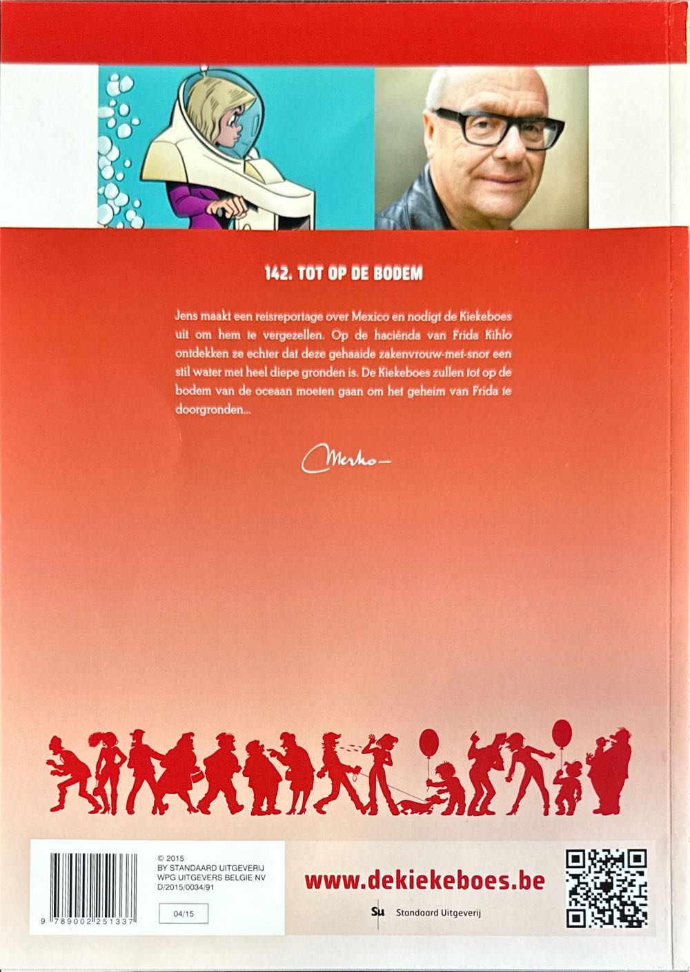 De Kiekeboes 142 Tot Op De Bodem  (April) magazine collectible [Barcode 9789002251337] - Main Image 2