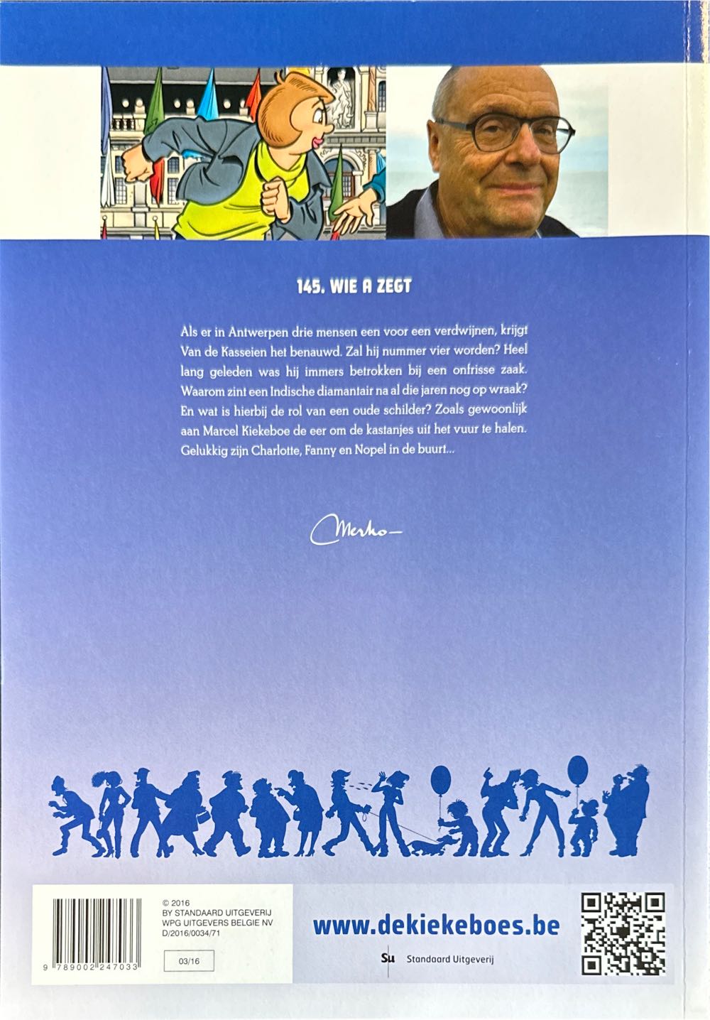 De Kiekeboes 145 Wie A Zegt  (March) magazine collectible [Barcode 9789002247033] - Main Image 2