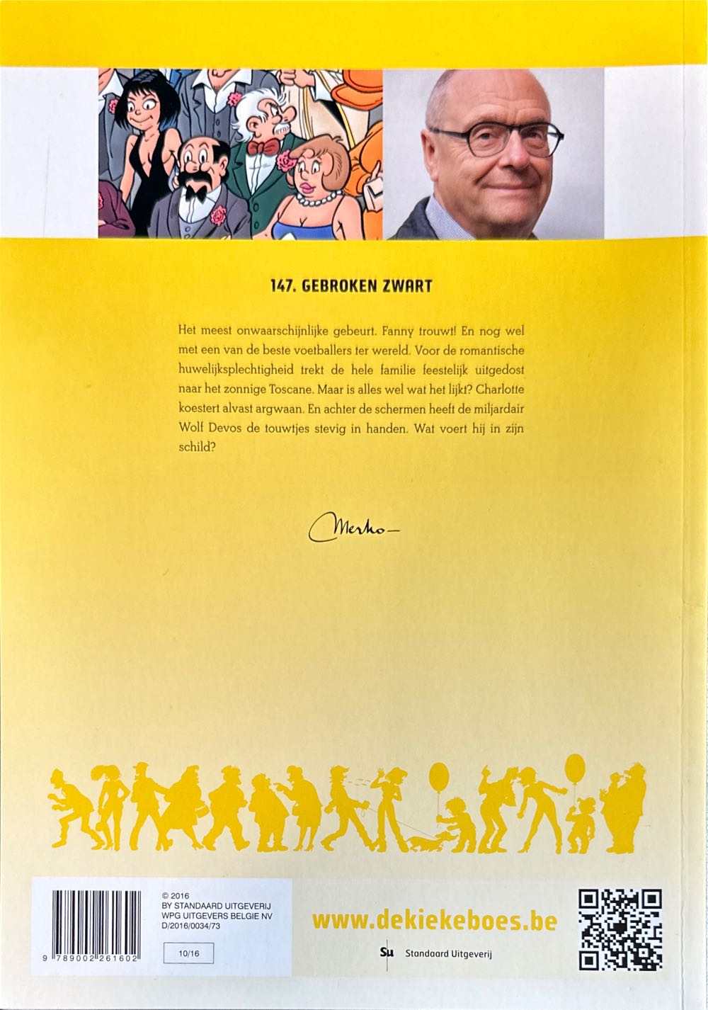 De Kiekeboes 147 Gebroken Zwart  (October) magazine collectible [Barcode 9789002261602] - Main Image 2