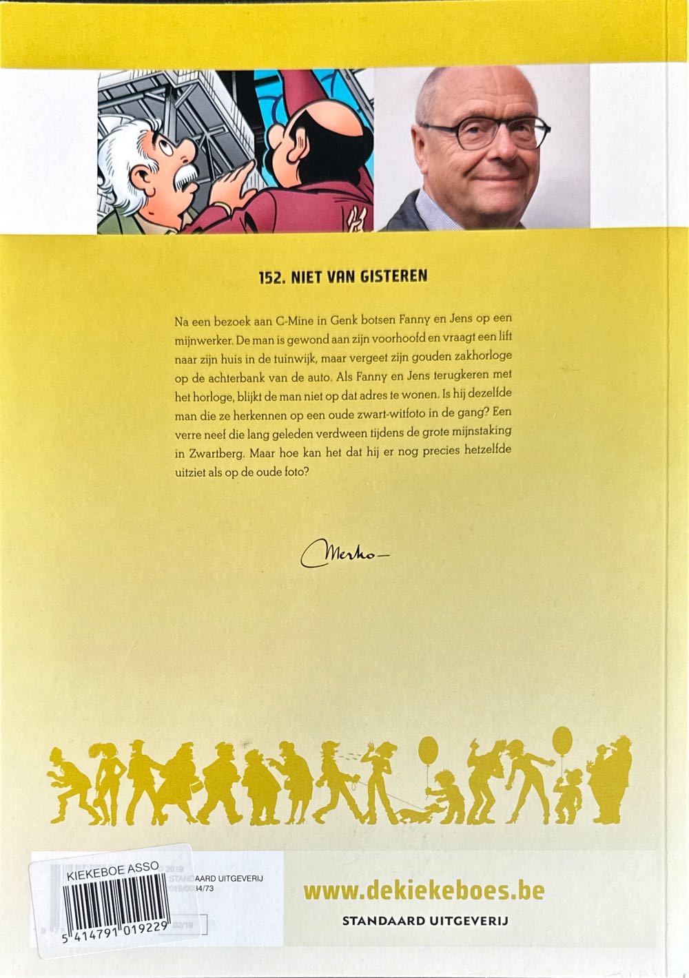 De Kiekeboes 152 Niet Van Gisteren  (February) magazine collectible [Barcode 5414791019229] - Main Image 2