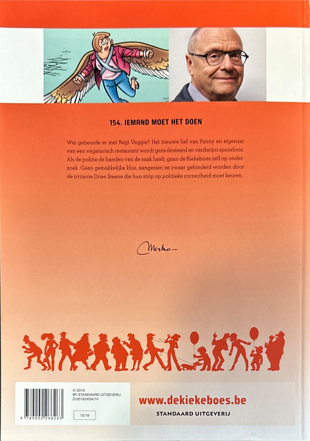 De Kiekeboes 154 Iemand Moet Het Doen  (December) magazine collectible [Barcode 9789002266263] - Main Image 2