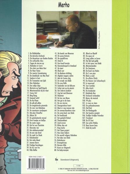 De Kiekeboes 111 Dédé Bij Nacht  (November) magazine collectible [Barcode 9789002218934] - Main Image 2