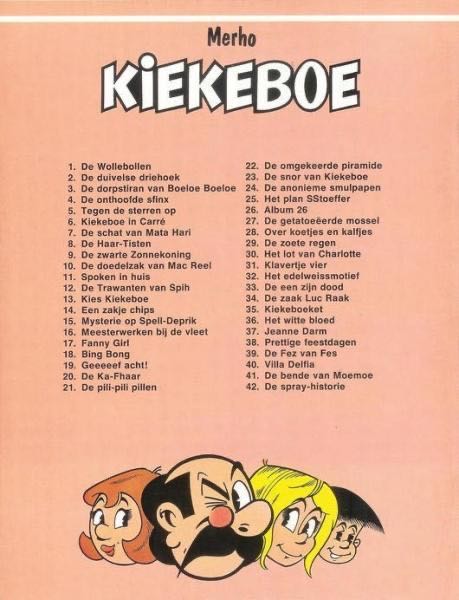 De Kiekeboes 42 De Spray-Historie  magazine collectible - Main Image 2