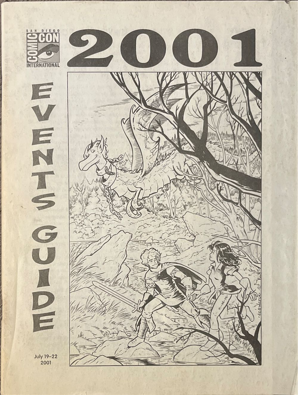 Comic-Con Events Guide (July) magazine collectible - Main Image 1