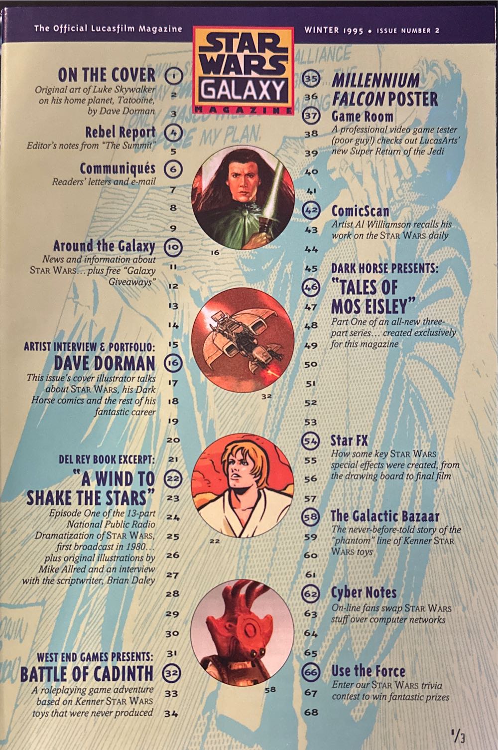 Star Wars Galaxy Magazine  (December) magazine collectible [Barcode 07189647451002] - Main Image 3