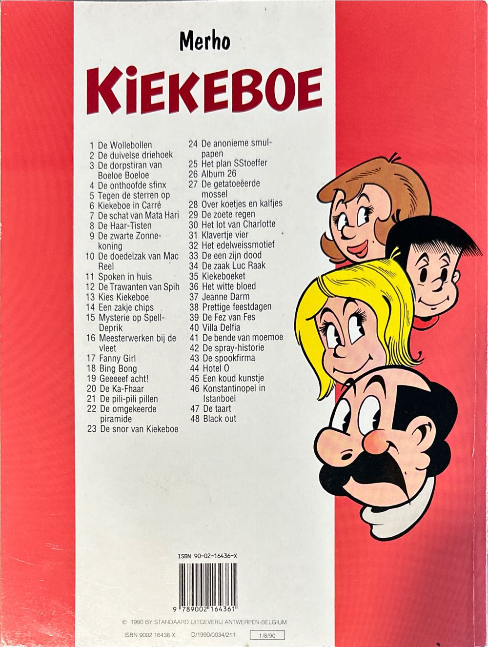 De Kiekeboes 48 Black Out  (August) magazine collectible [Barcode 9789002164361] - Main Image 2