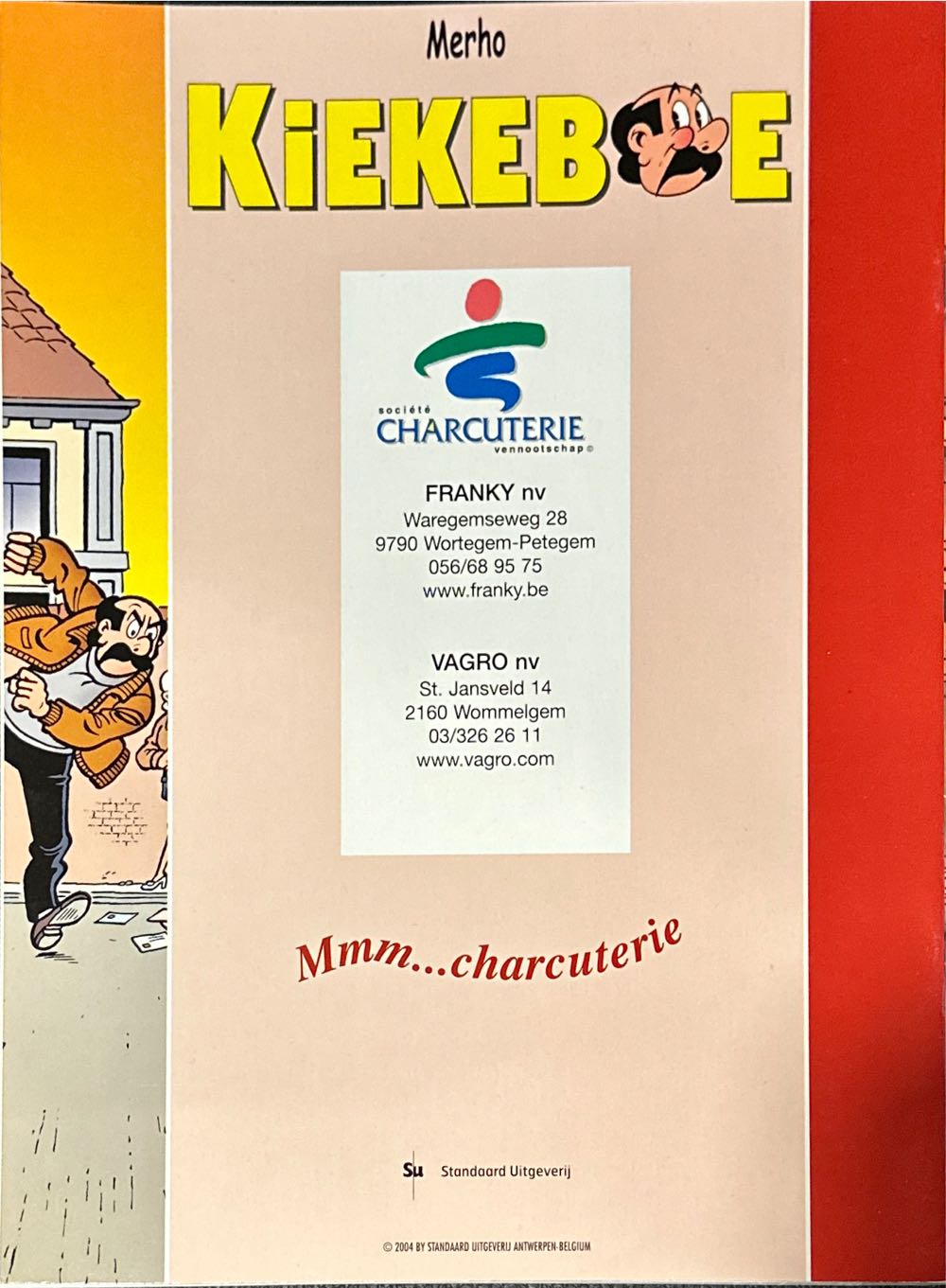 De Kiekeboes De Straf Van Sint Tetis  magazine collectible - Main Image 2