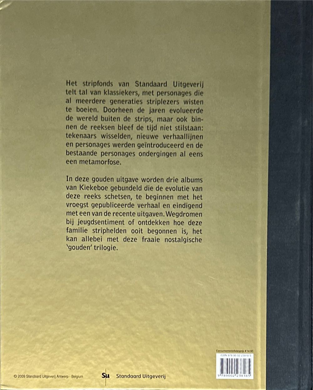 De Kiekeboes Luxe Gouden Uitgave  magazine collectible [Barcode 9789002238185] - Main Image 2