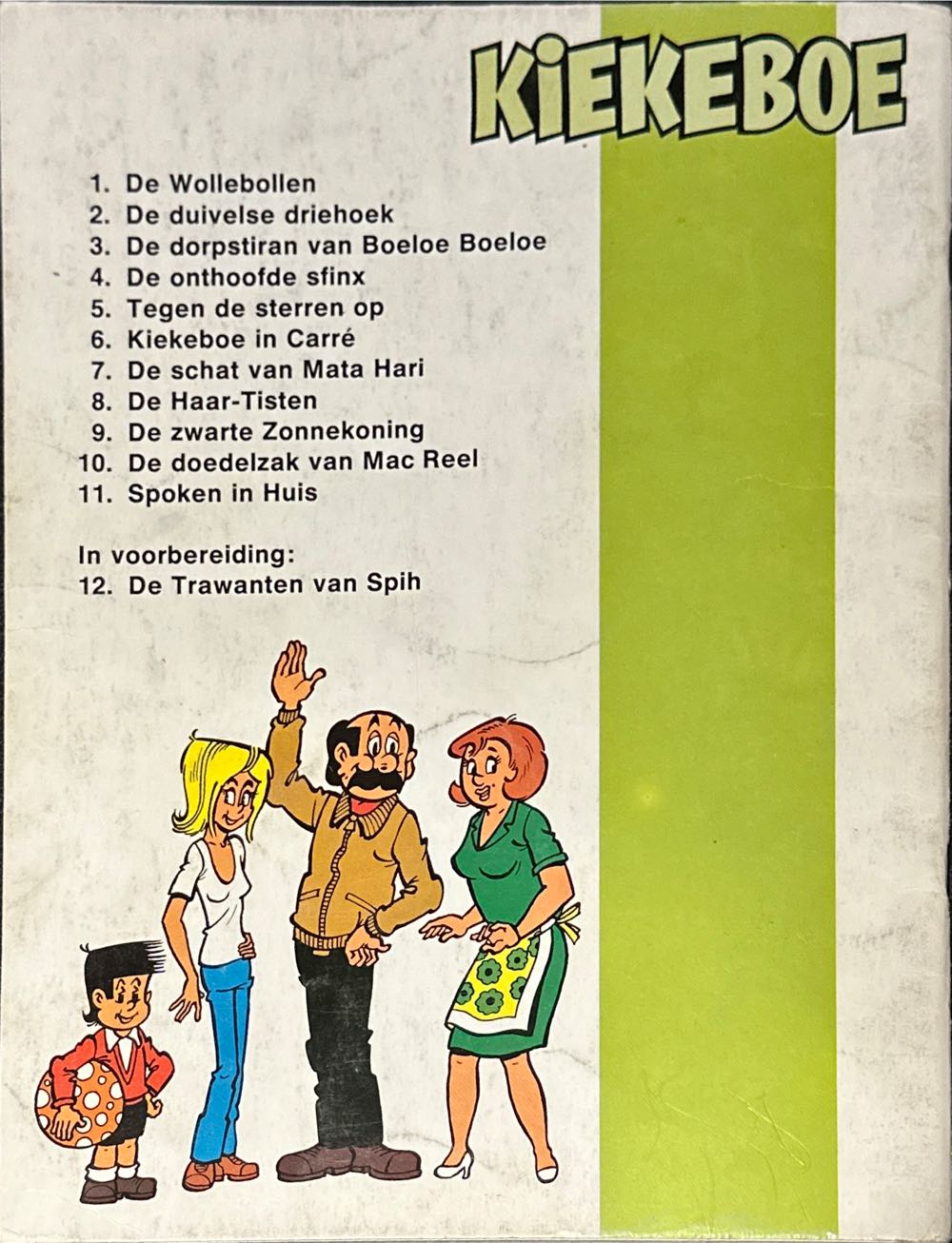 De Kiekeboes 11 Spoken In Huis  magazine collectible - Main Image 2