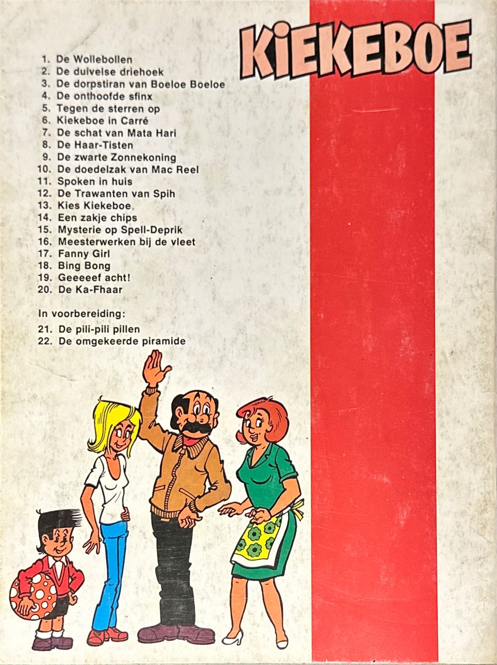 De Kiekeboes 20 De Ka-Fhaar  magazine collectible - Main Image 2