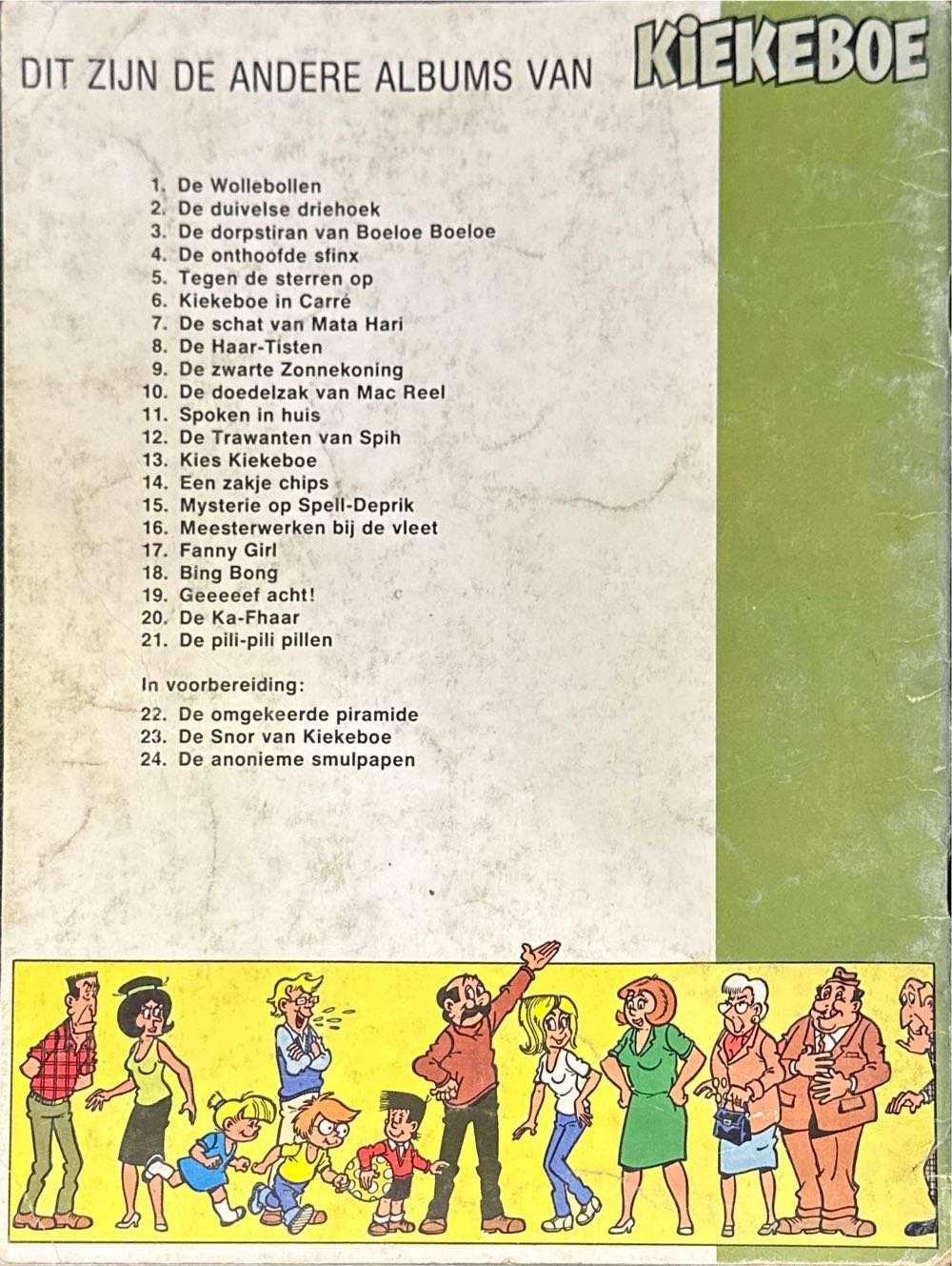 De Kiekeboes 21 De Pili-Pili Pillen  magazine collectible - Main Image 2