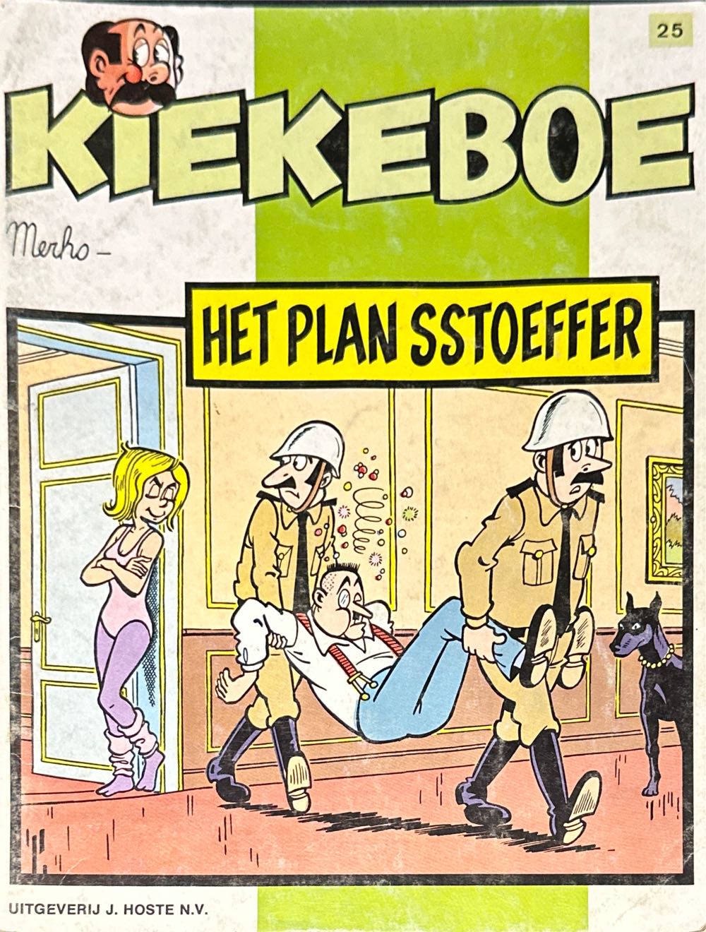 De Kiekeboes Van De Os Op De Ezel