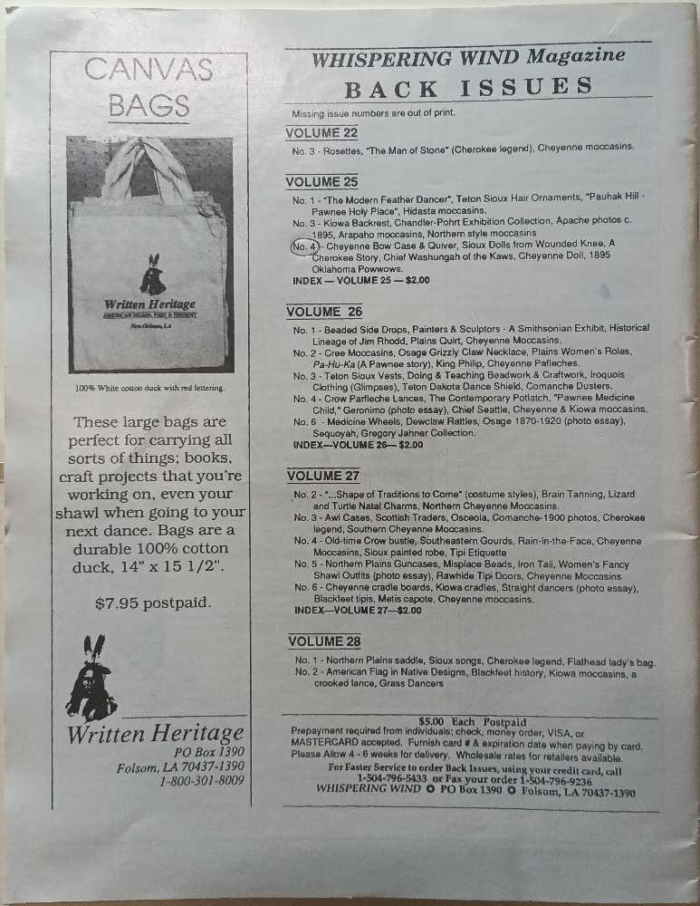 Whispering Wind  (November) magazine collectible - Main Image 2