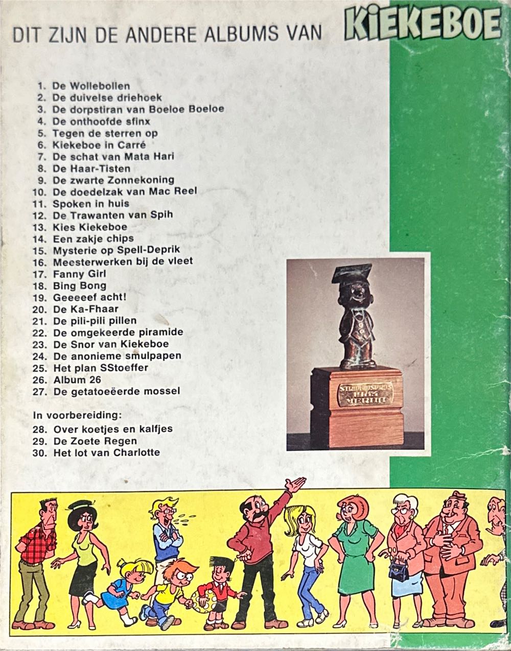 De Kiekeboes 27 De Getatoeëerde Mossel  magazine collectible - Main Image 2