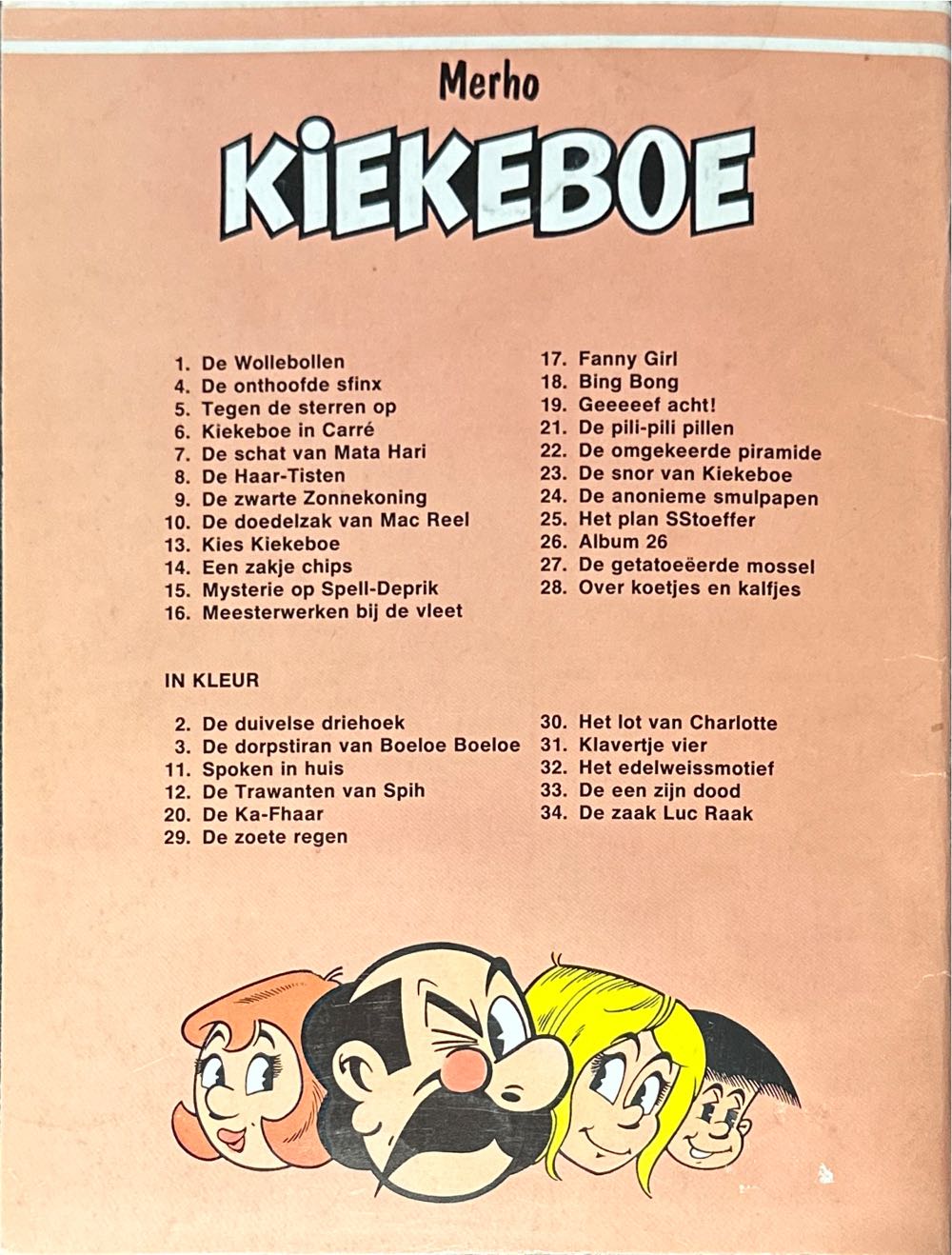 De Kiekeboes 34 De Zaak Luc Raak  magazine collectible - Main Image 2