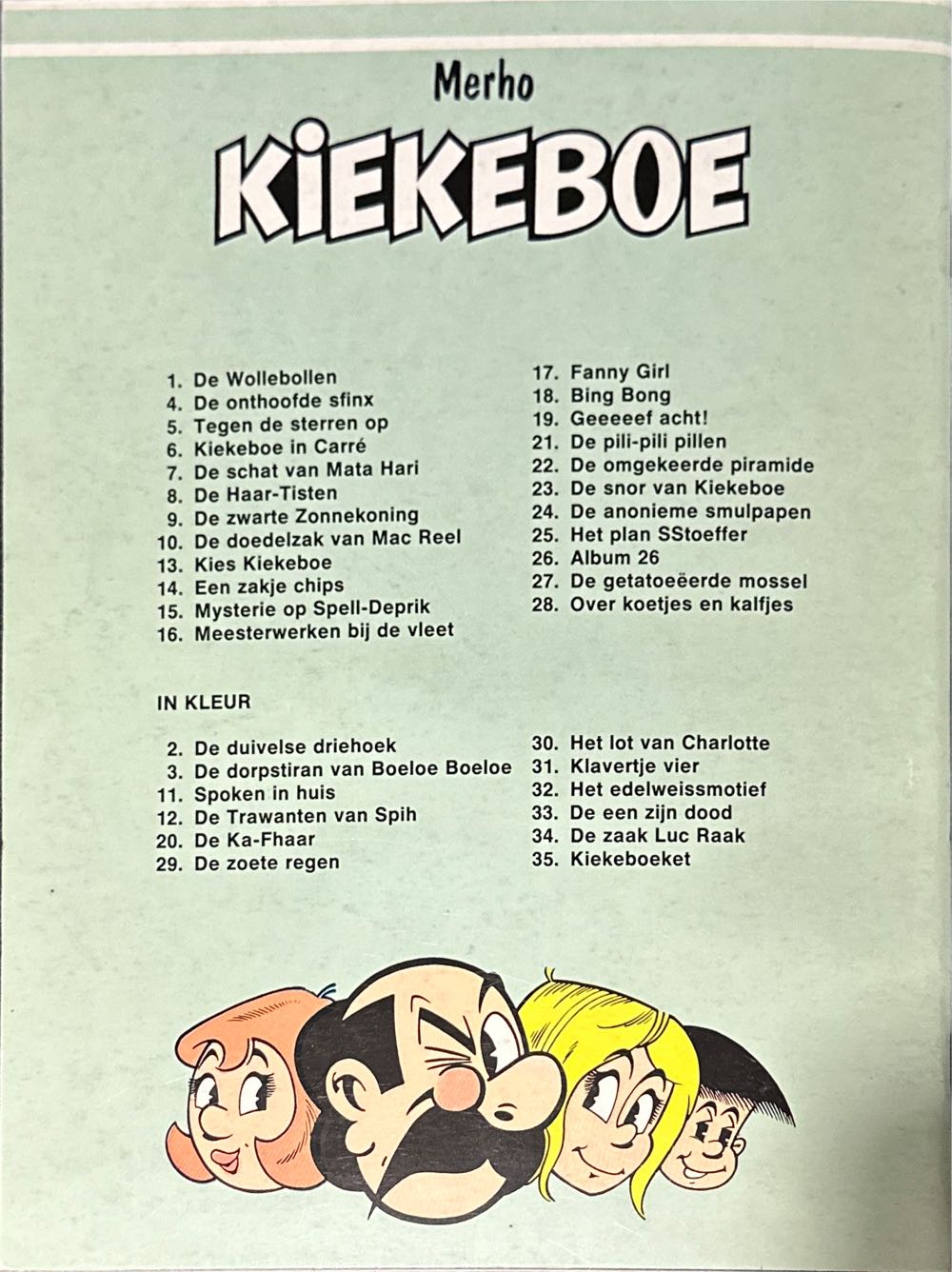 De Kiekeboes 35 Kiekeboeket  magazine collectible - Main Image 2