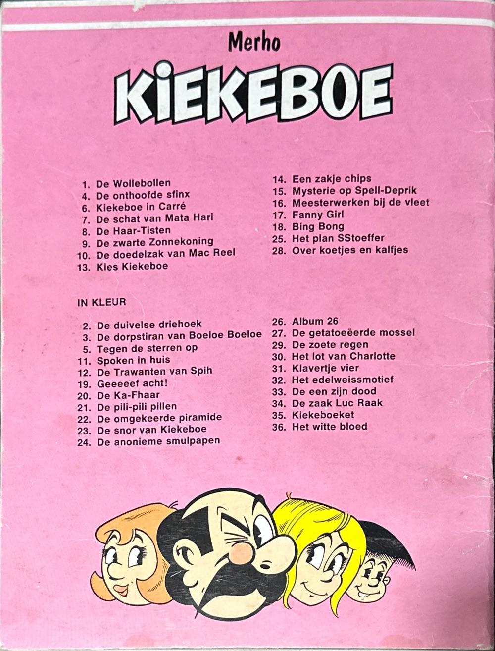 De Kiekeboes 36 Het Witte Bloed  magazine collectible - Main Image 2