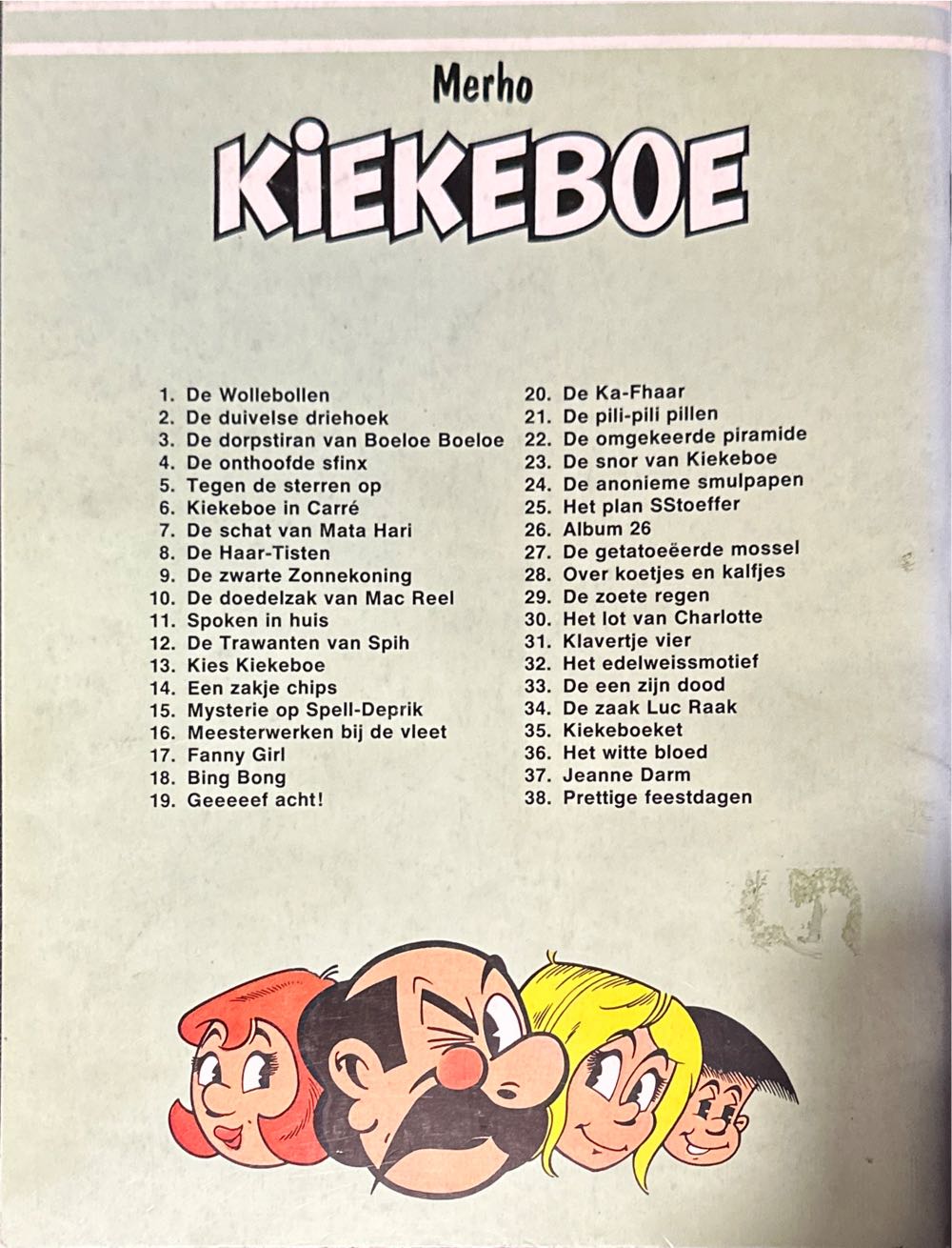 De Kiekeboes 38 Prettige Feestdagen  magazine collectible - Main Image 2