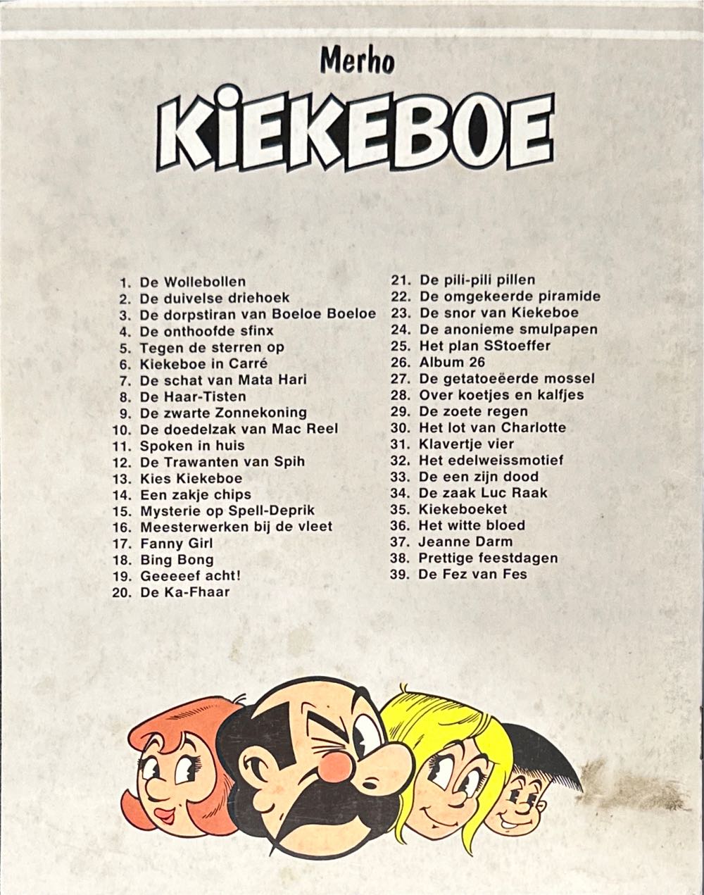 De Kiekeboes 39 De Fez Van Fes  magazine collectible - Main Image 2