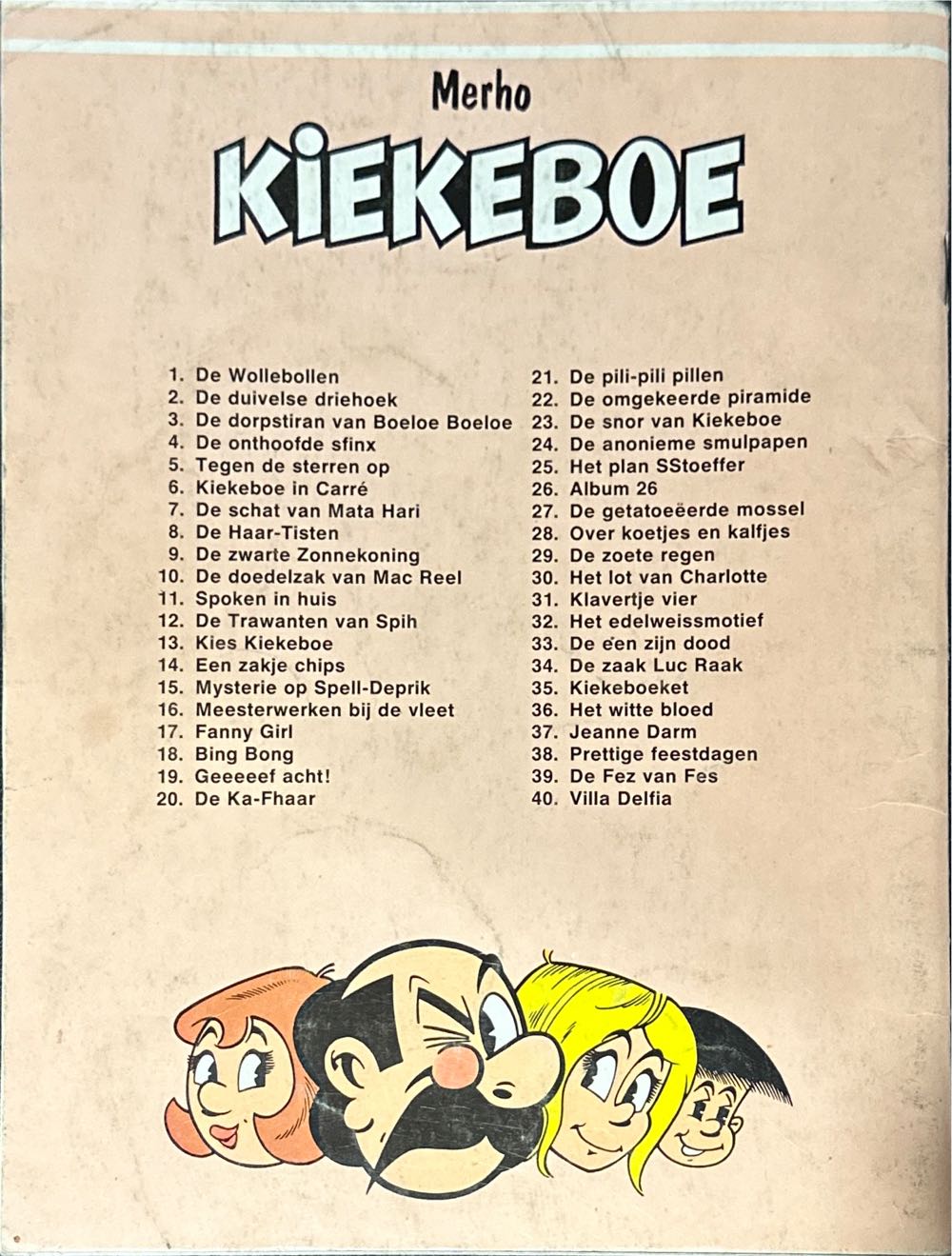 De Kiekeboes 40 Villa Delfia  magazine collectible - Main Image 2