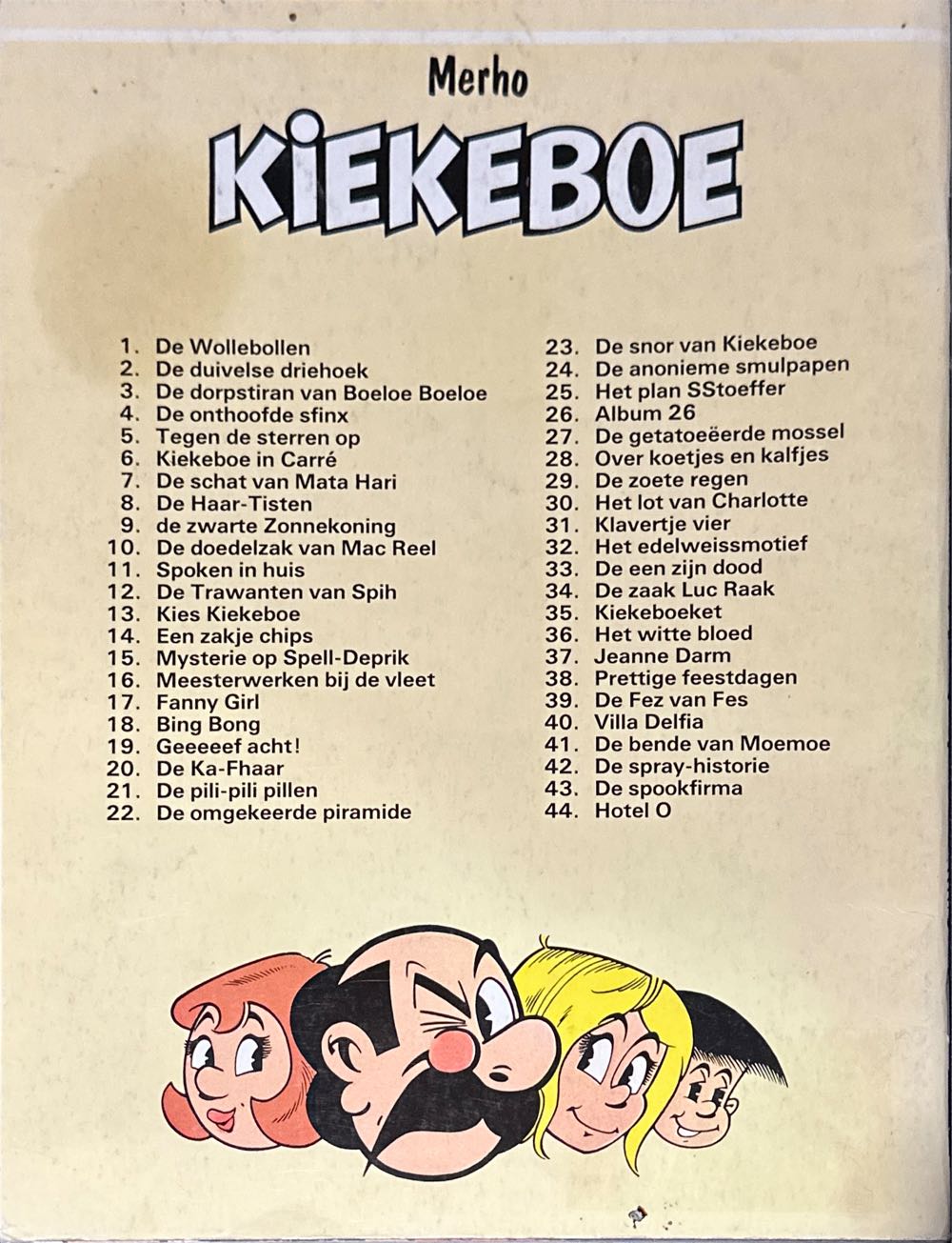 De Kiekeboes 44 Hotel ”O”  magazine collectible - Main Image 2