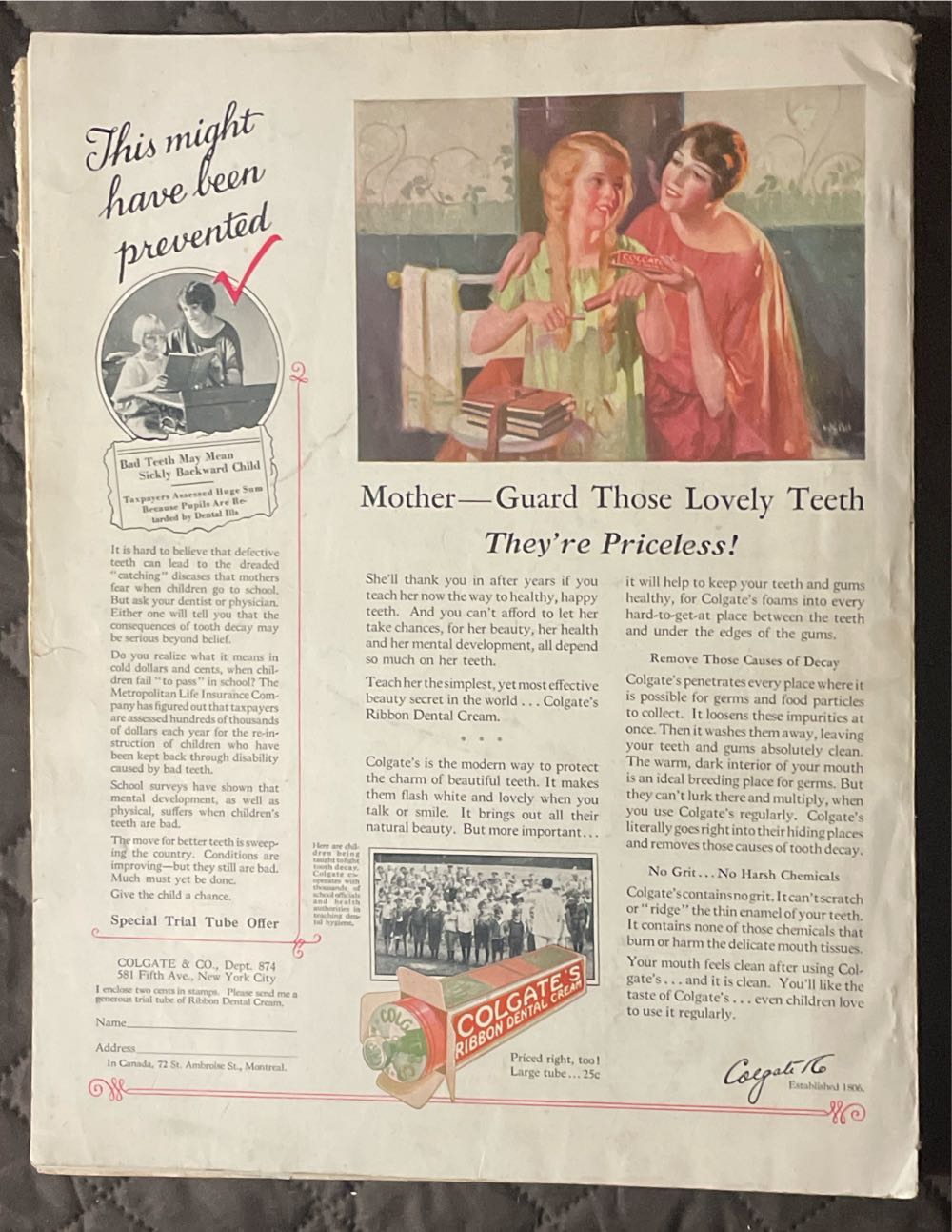 Beginning Hendrick Van Loon’s -America-  (October) magazine collectible - Main Image 2