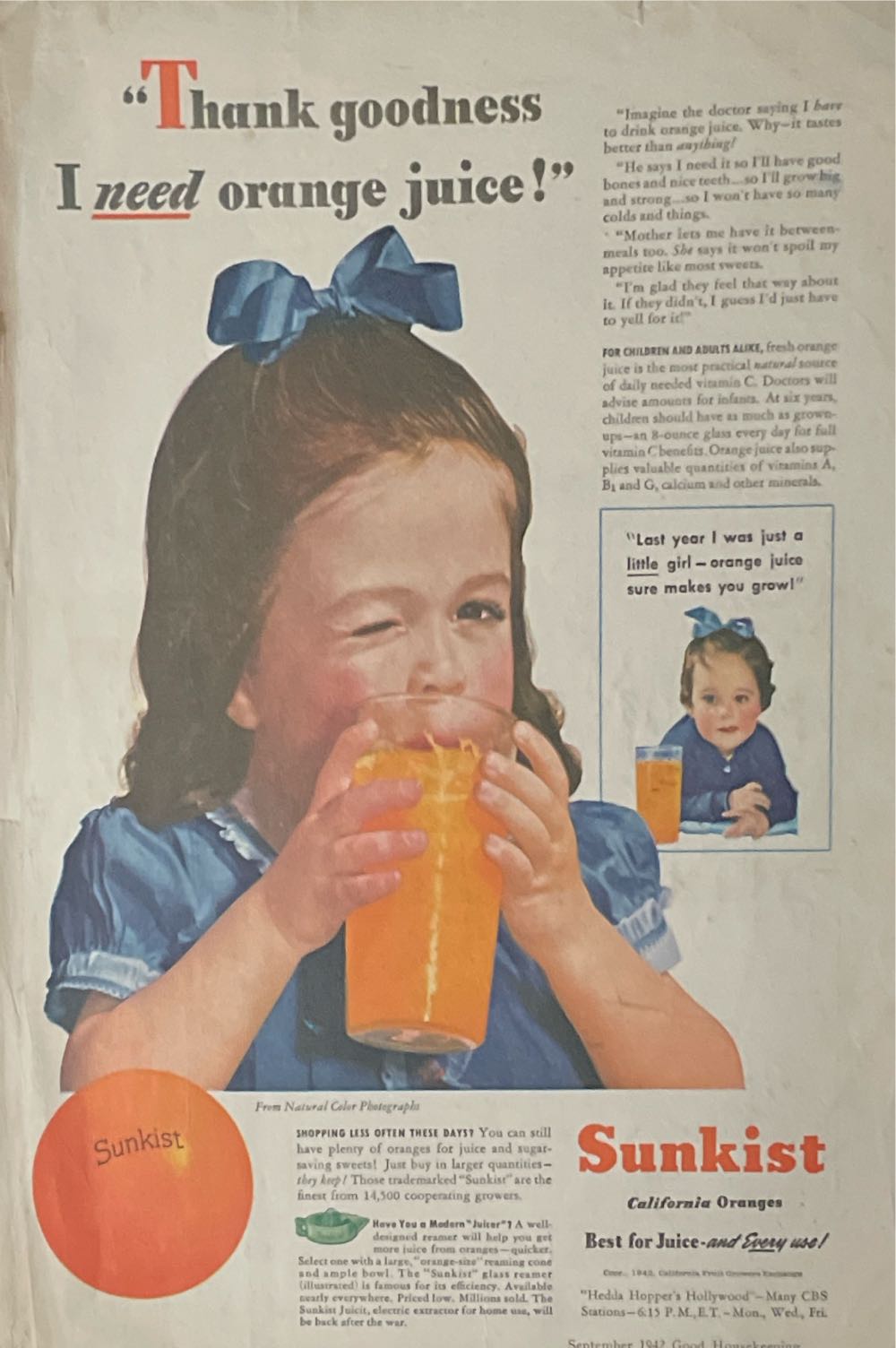 Third Report On The Anti-Gray Hair Vitamin  (September) magazine collectible - Main Image 3