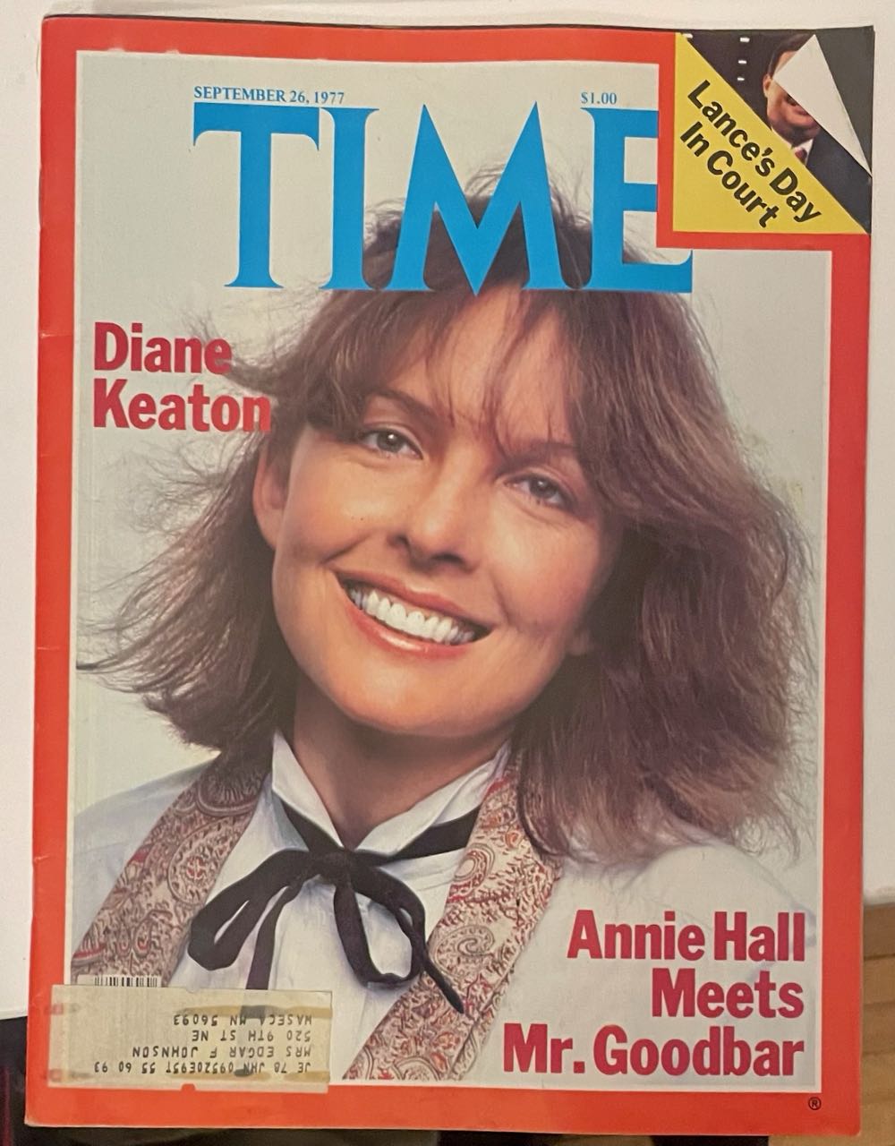 Diane Keaton  (September) magazine collectible - Main Image 1