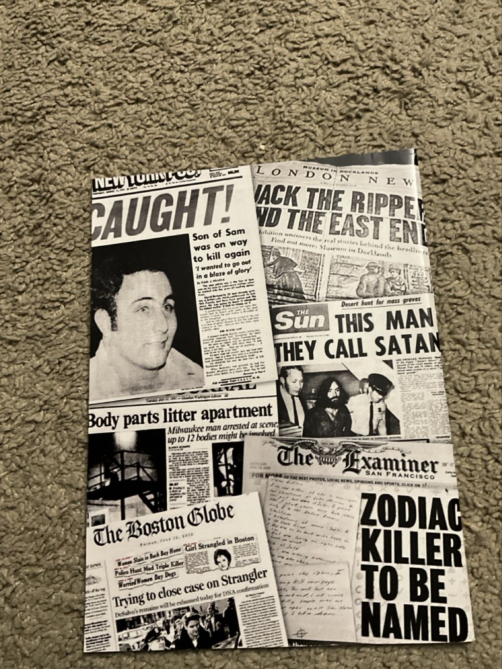 The World’s Most Evil Serial Killers  (October) magazine collectible [Barcode 07148651089516] - Main Image 2