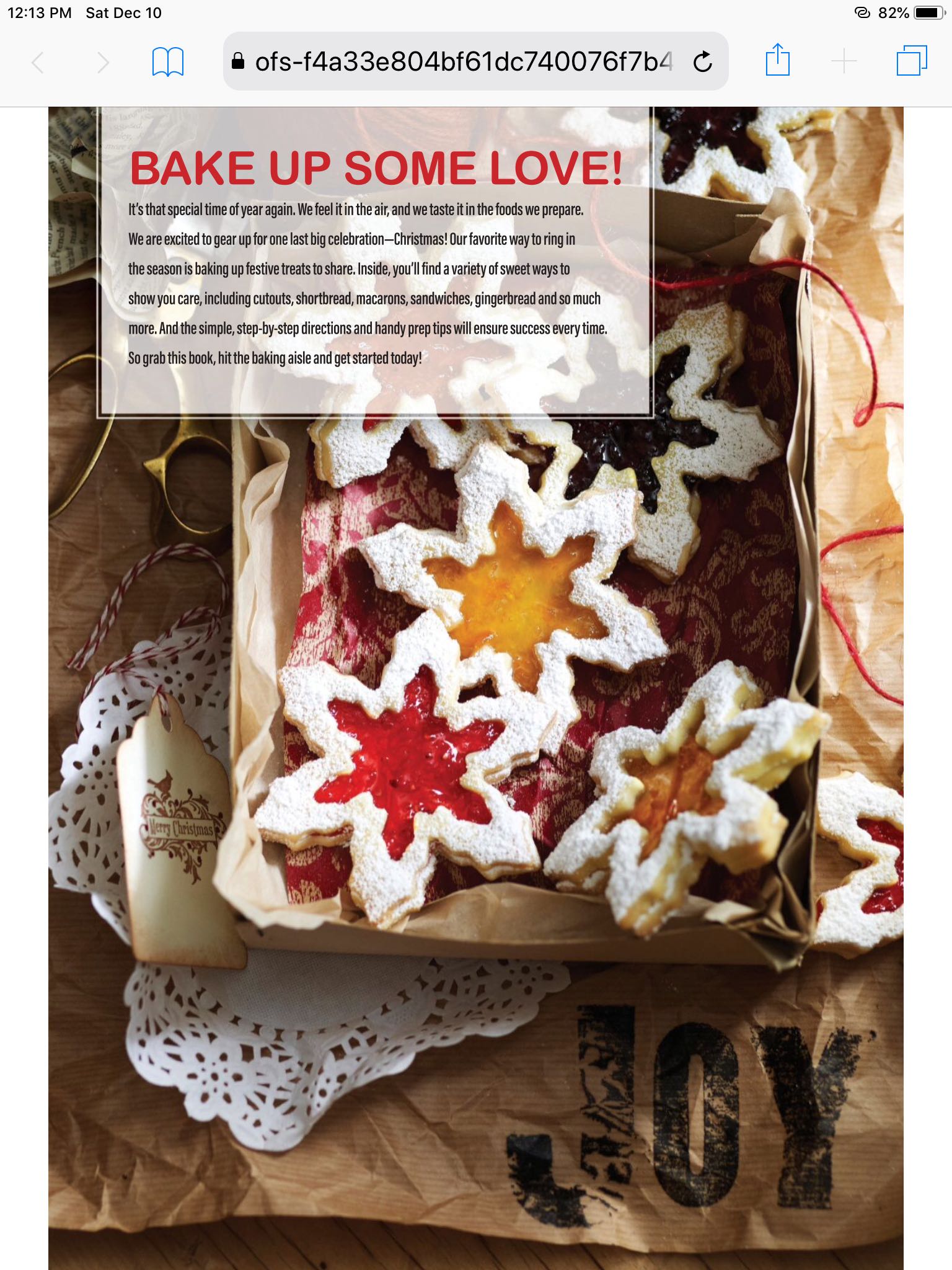 Christmas Cookies  2022 January  (January) magazine collectible - Main Image 2