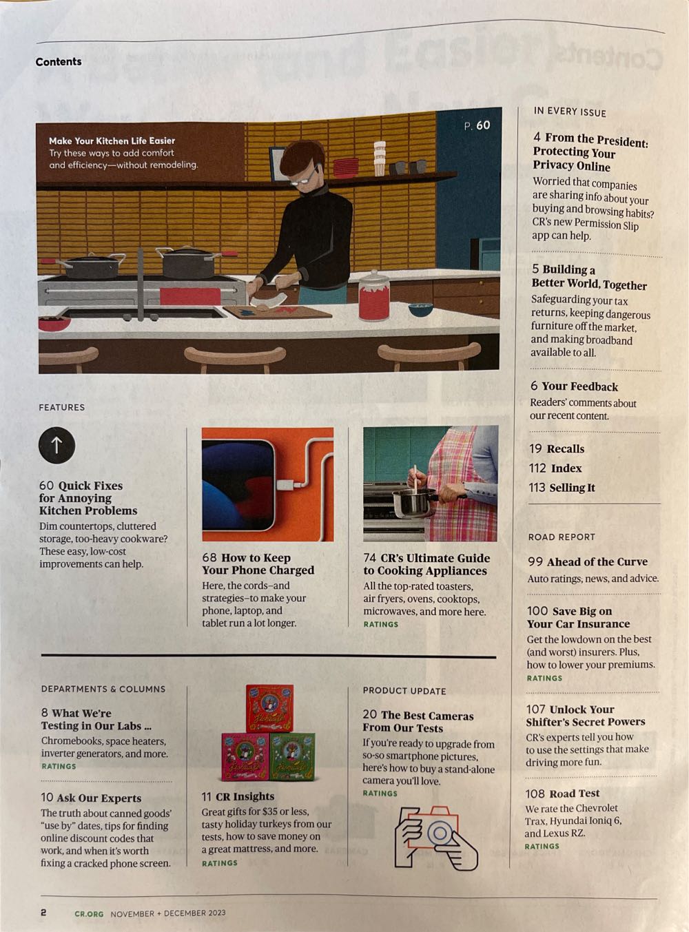 Consumer Reports (November) magazine collectible - Main Image 3