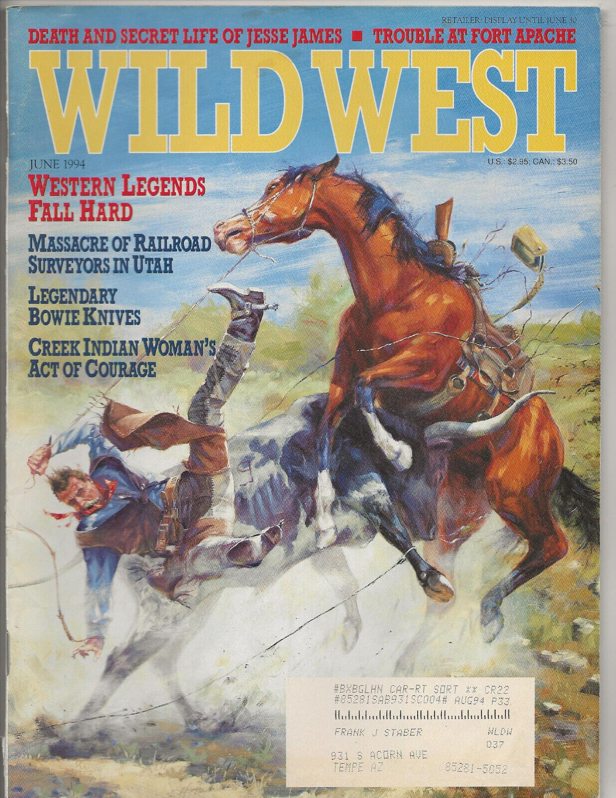 Wild West  (June) magazine collectible - Main Image 2