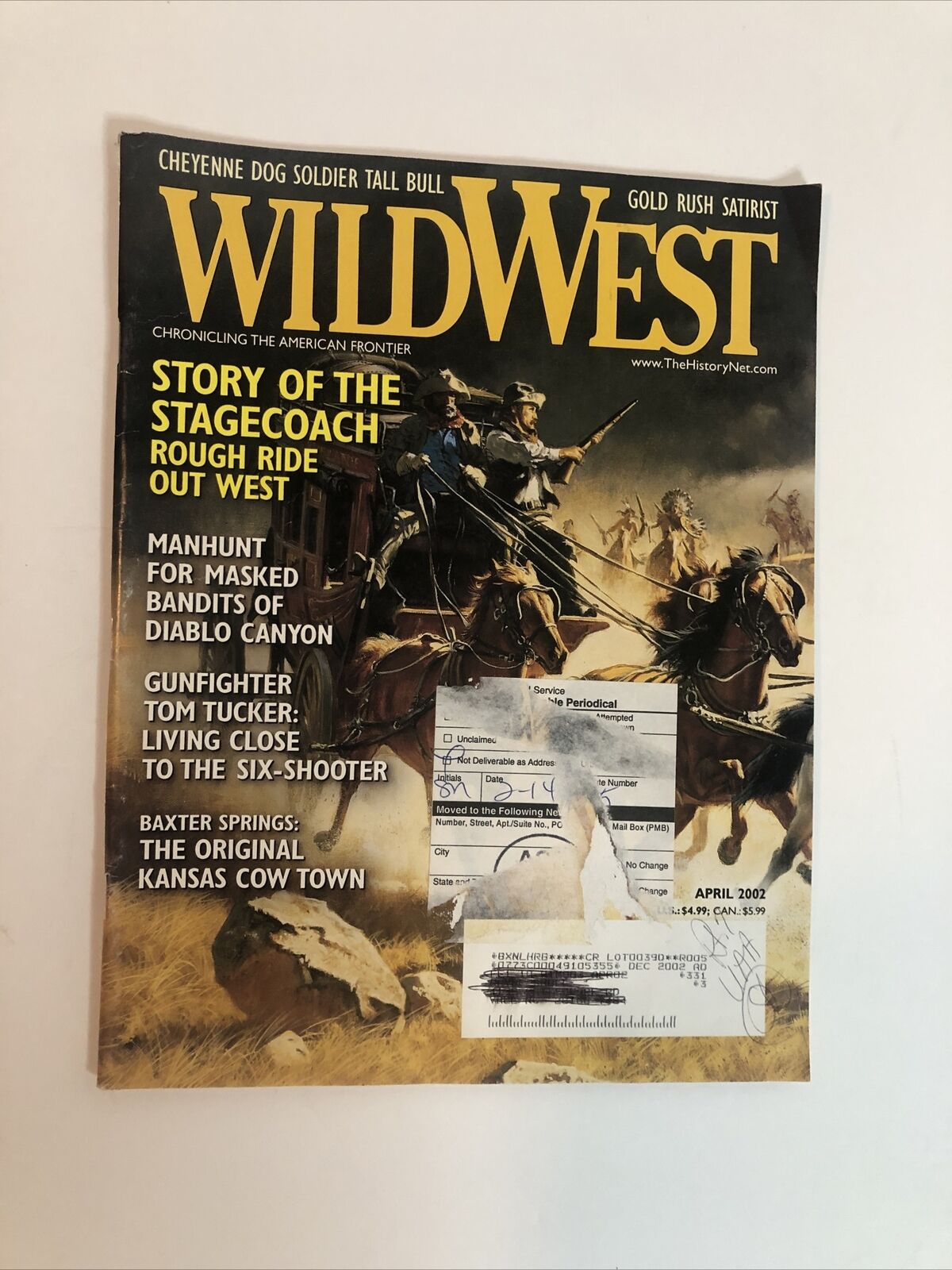 Wild West  (April) magazine collectible - Main Image 1