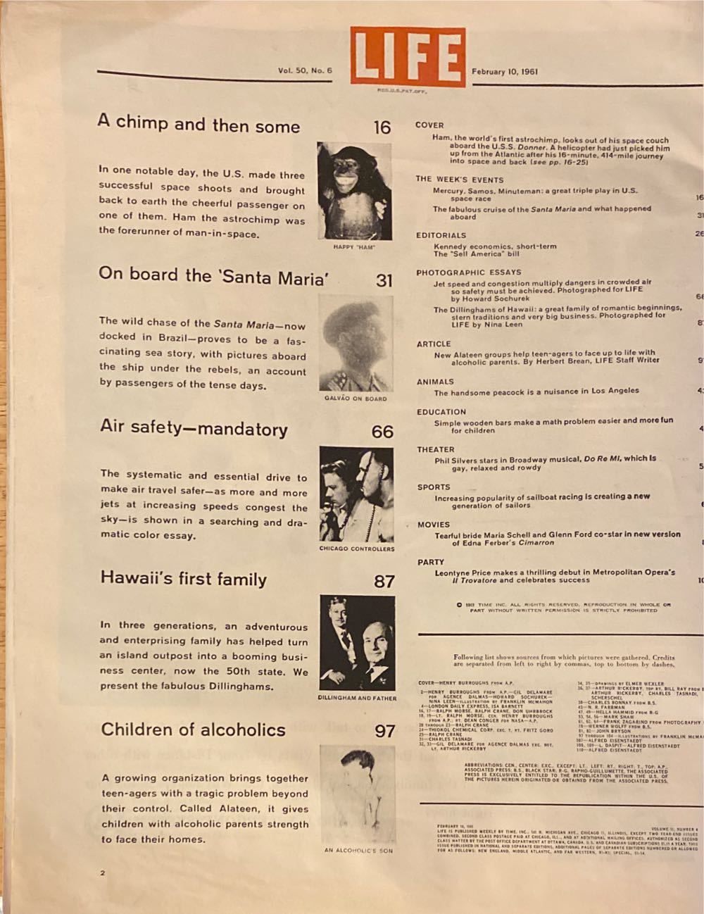 Life  (February) magazine collectible - Main Image 3