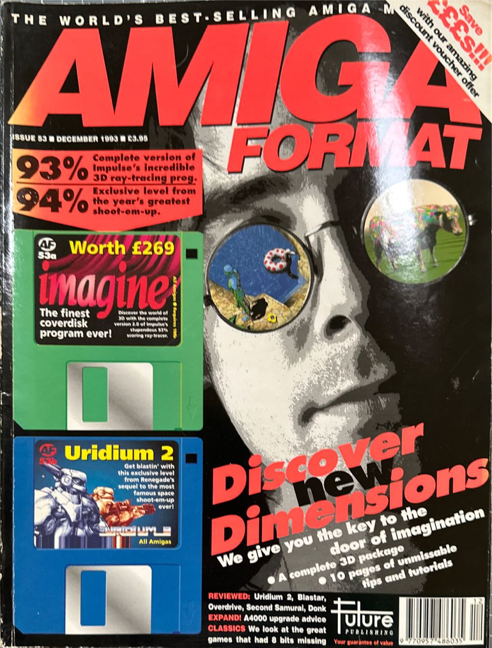Amiga Format - Discover New Dimensions  (December) magazine collectible [Barcode 9770957486035] - Main Image 2
